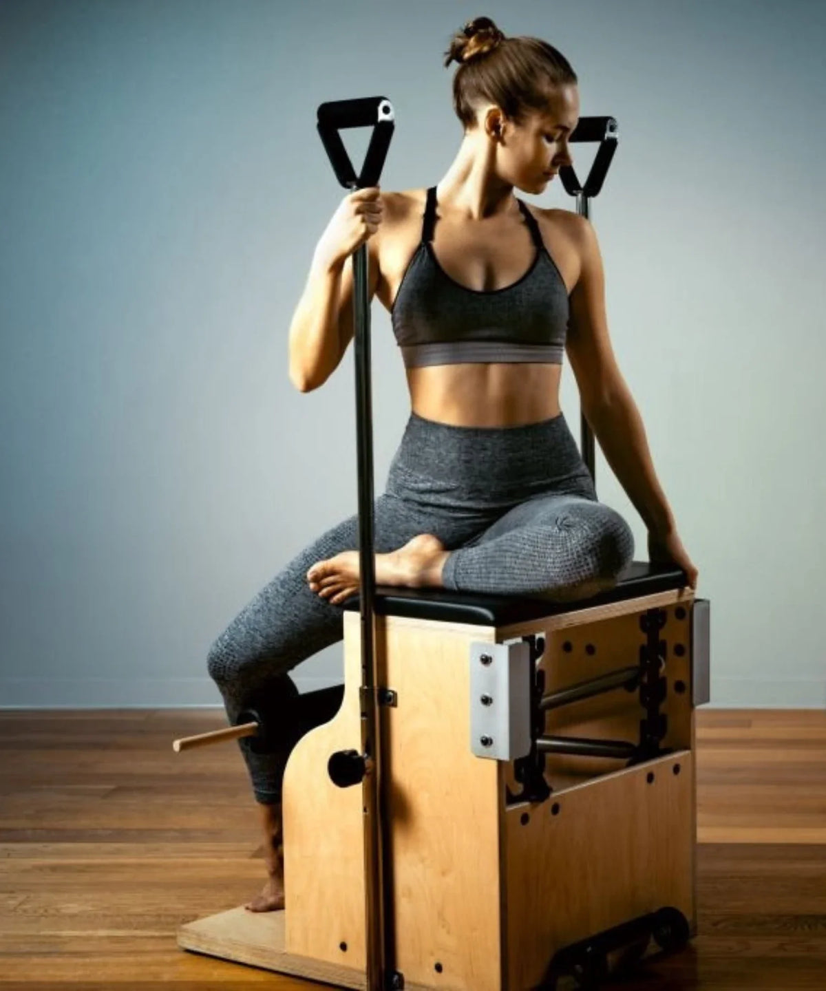Pilates Wunda chairs for strength, balance, and core exercises