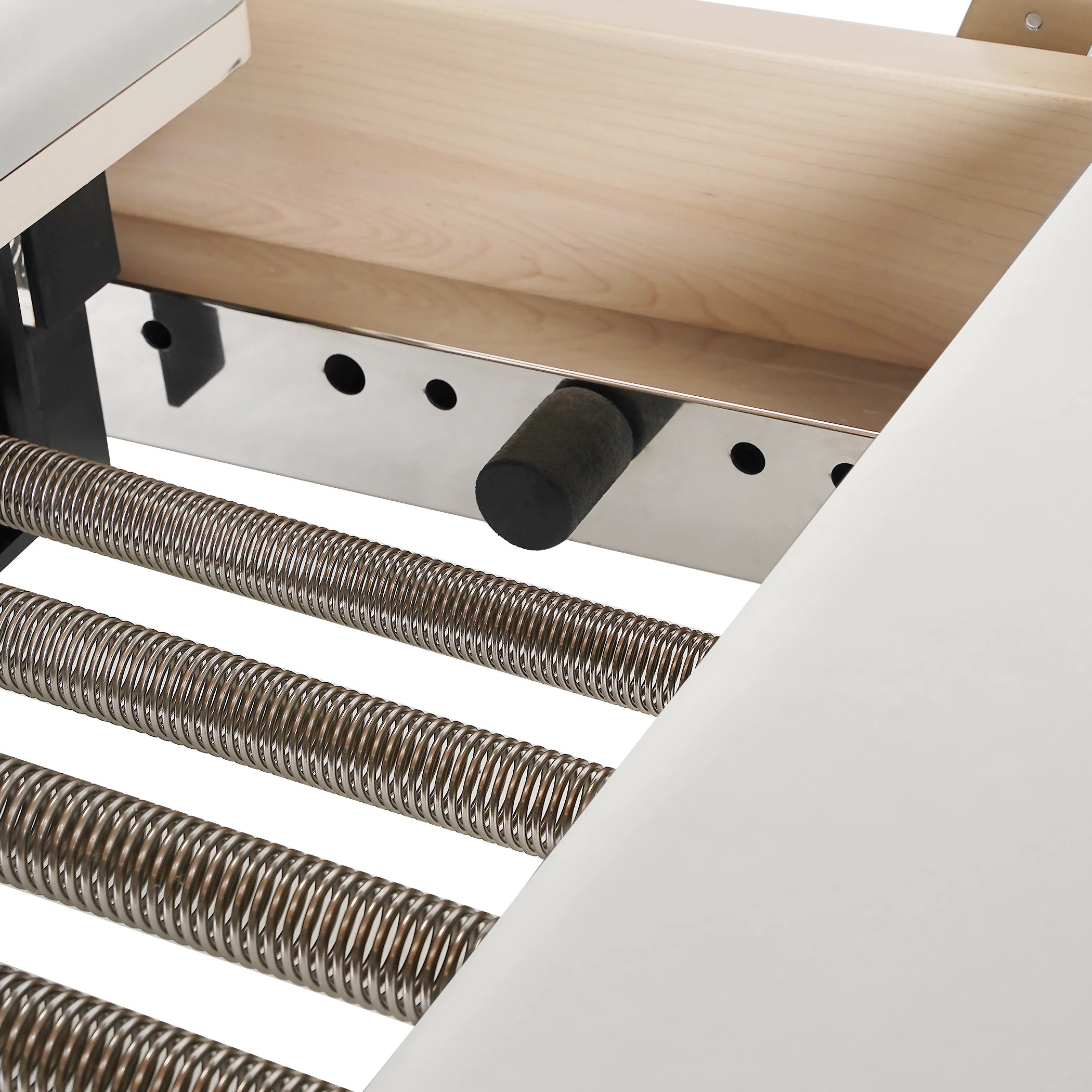 Maple Pilates Reformer with Tower White