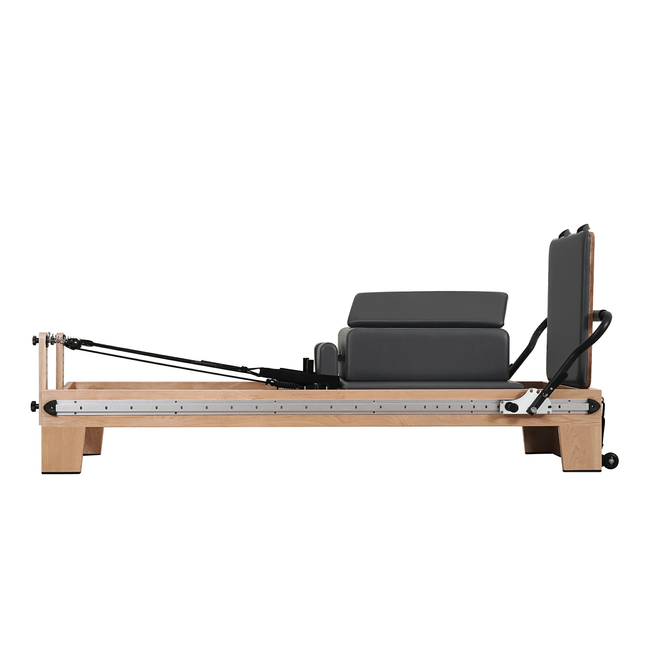 Maple Full Track Split Glide Pilates Reformer Black