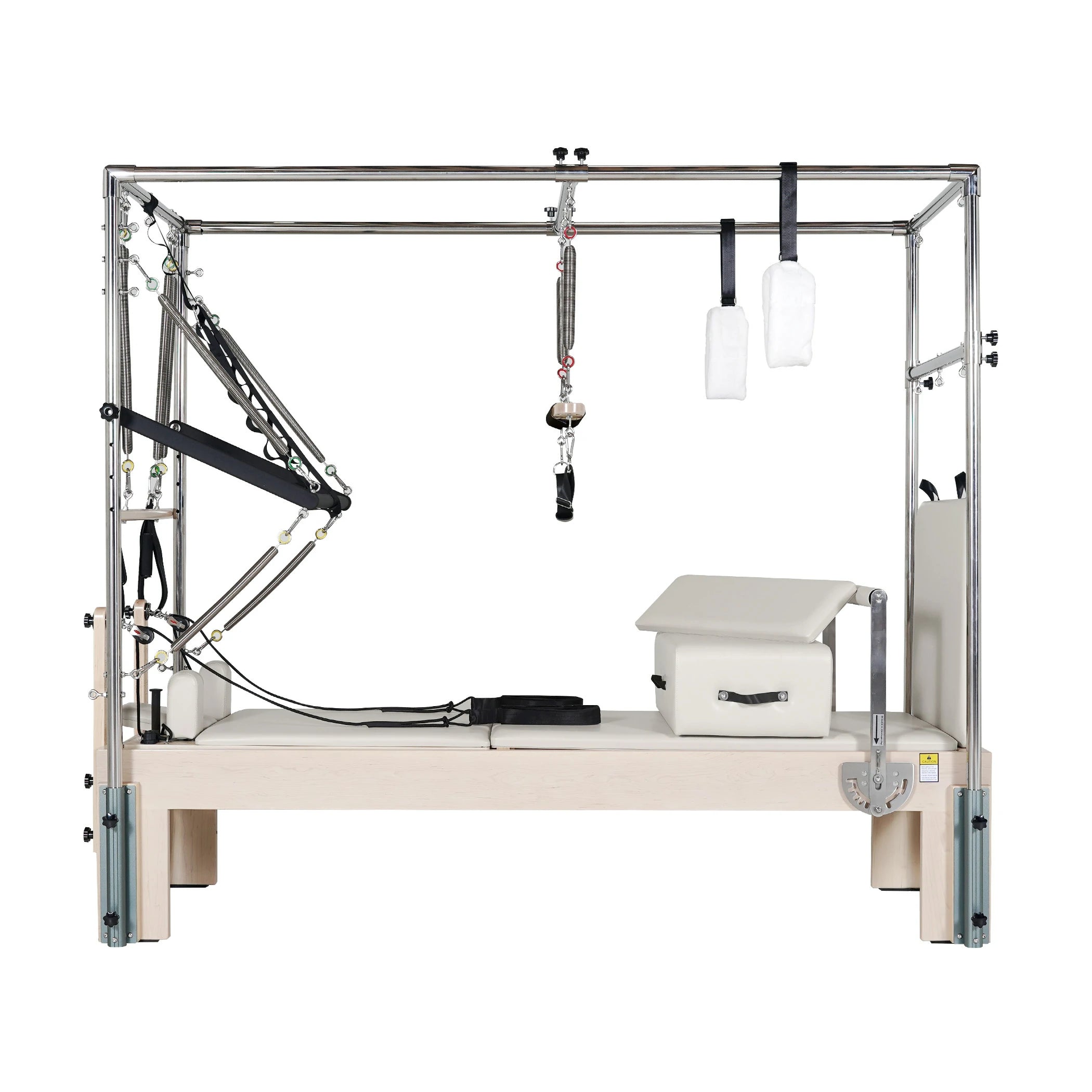 Maple Cadillac Reformer Combo 3-in-1 White