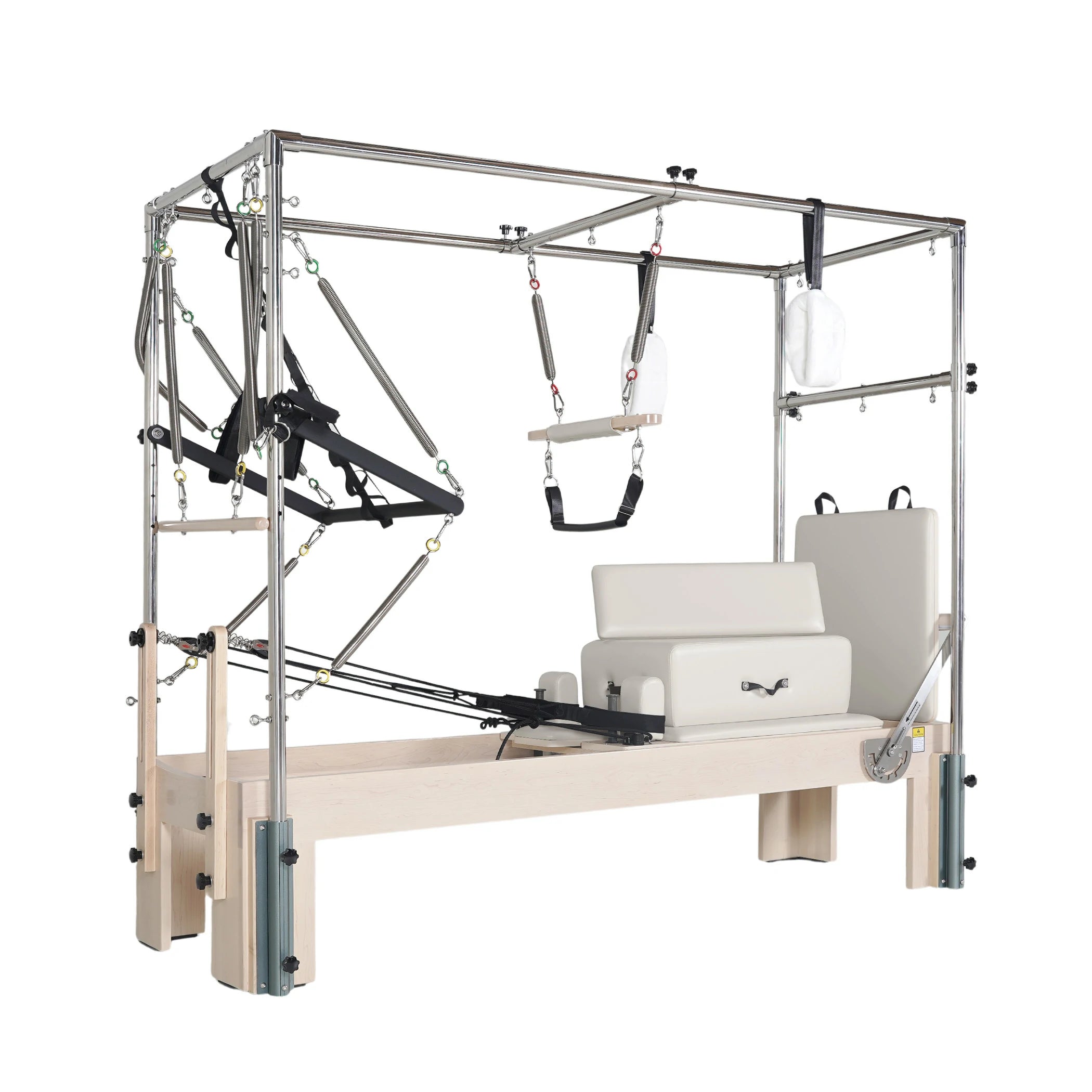 Maple Cadillac Reformer Combo 3-in-1 White