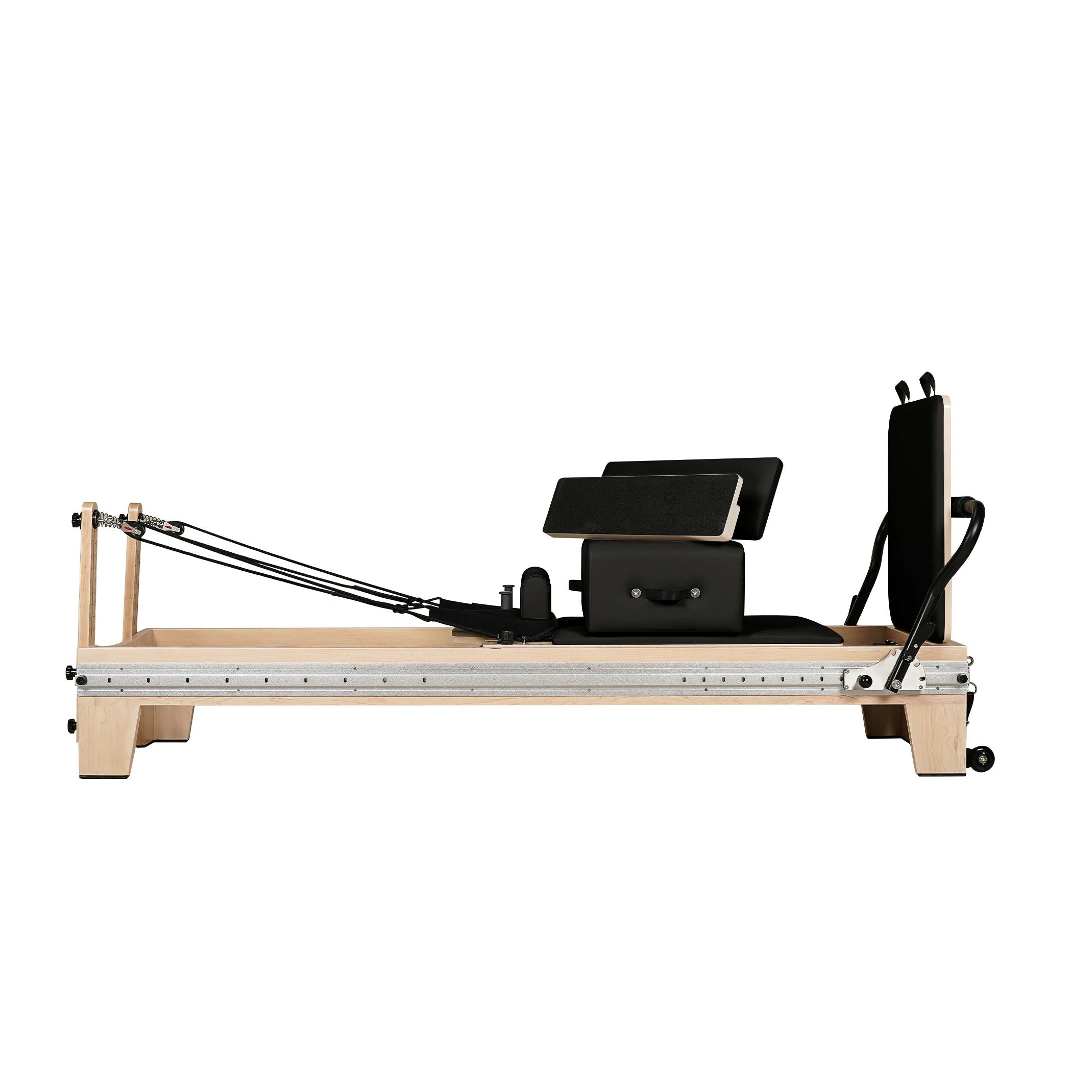 Maple Full Track Split Glide Pilates Reformer Black