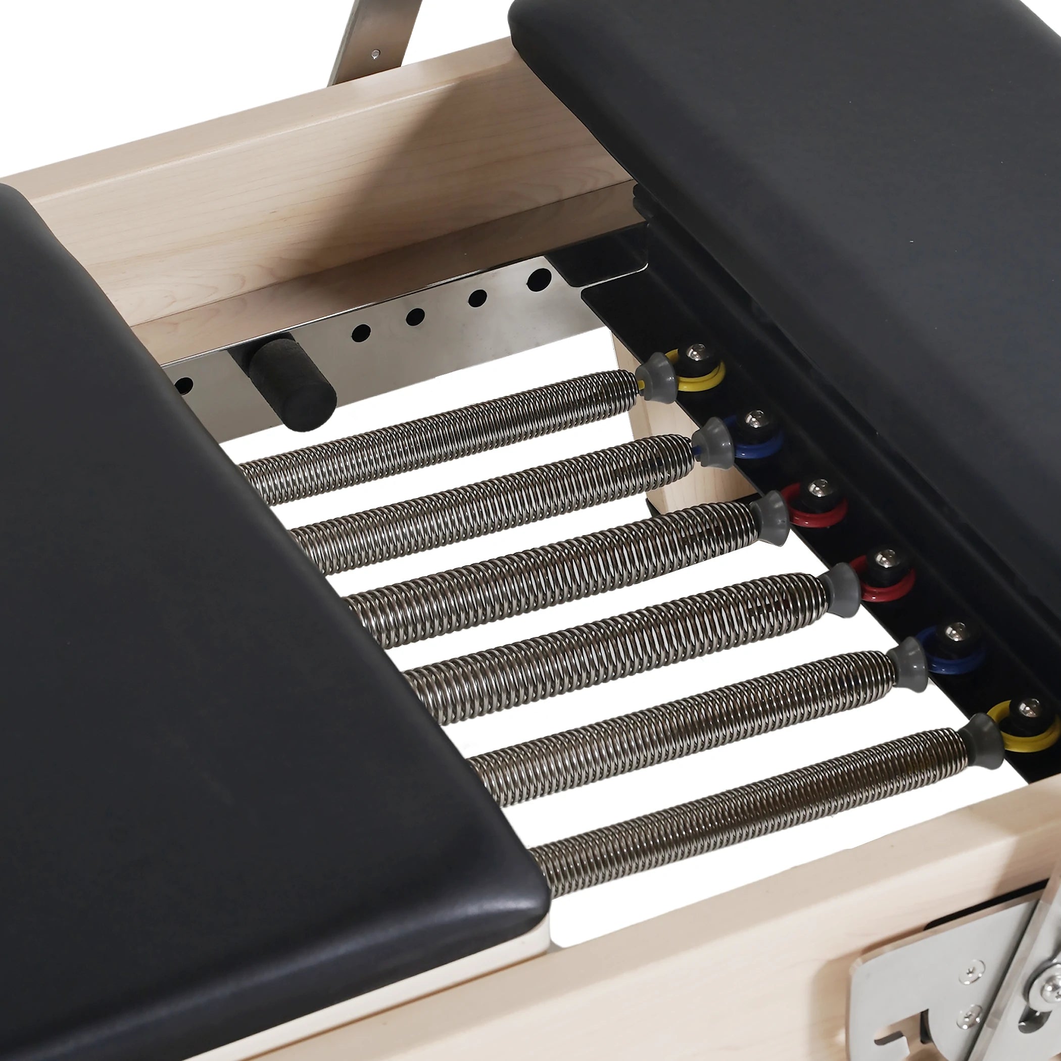 Maple Pilates Reformer with Tower Black