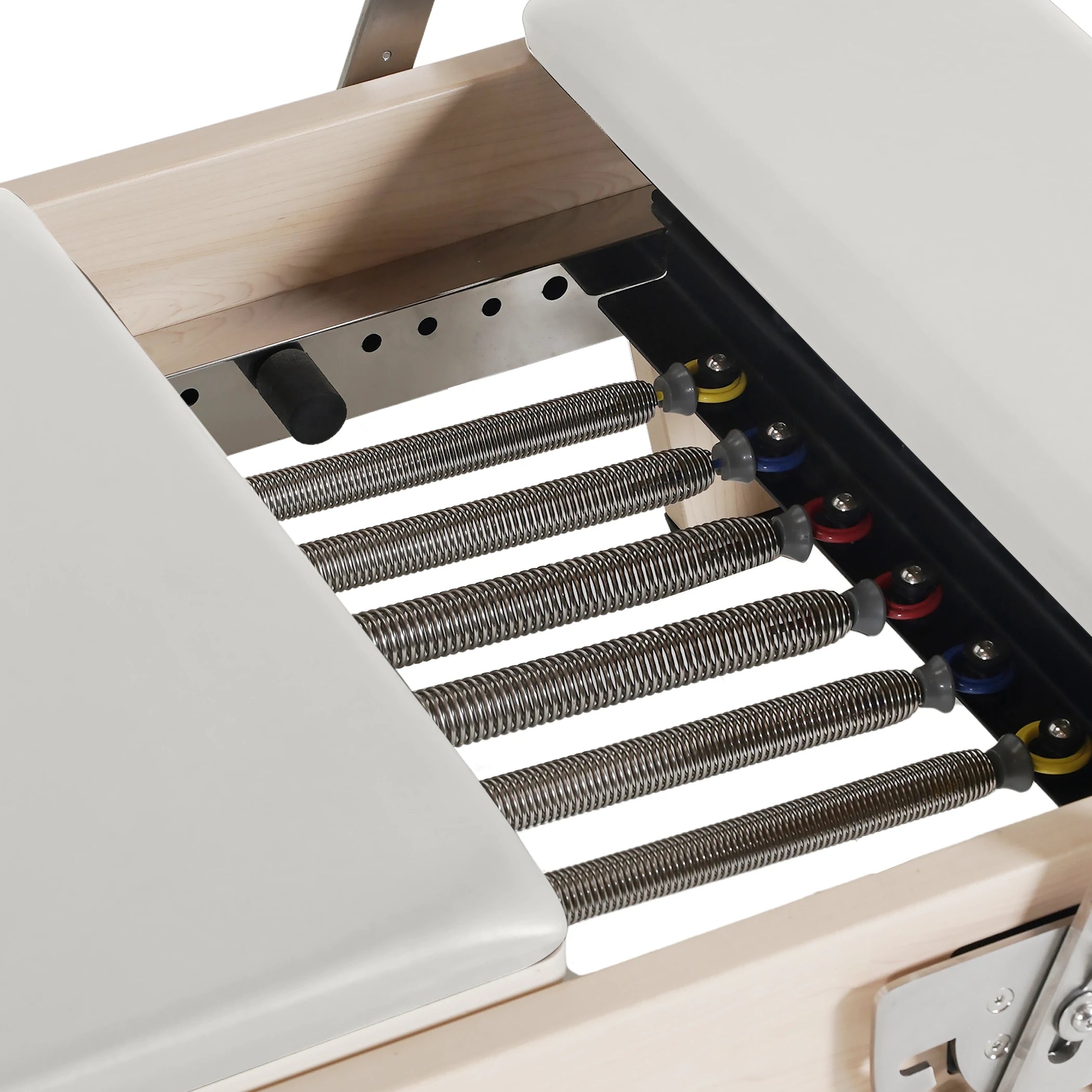 Maple Pilates Reformer with Tower White
