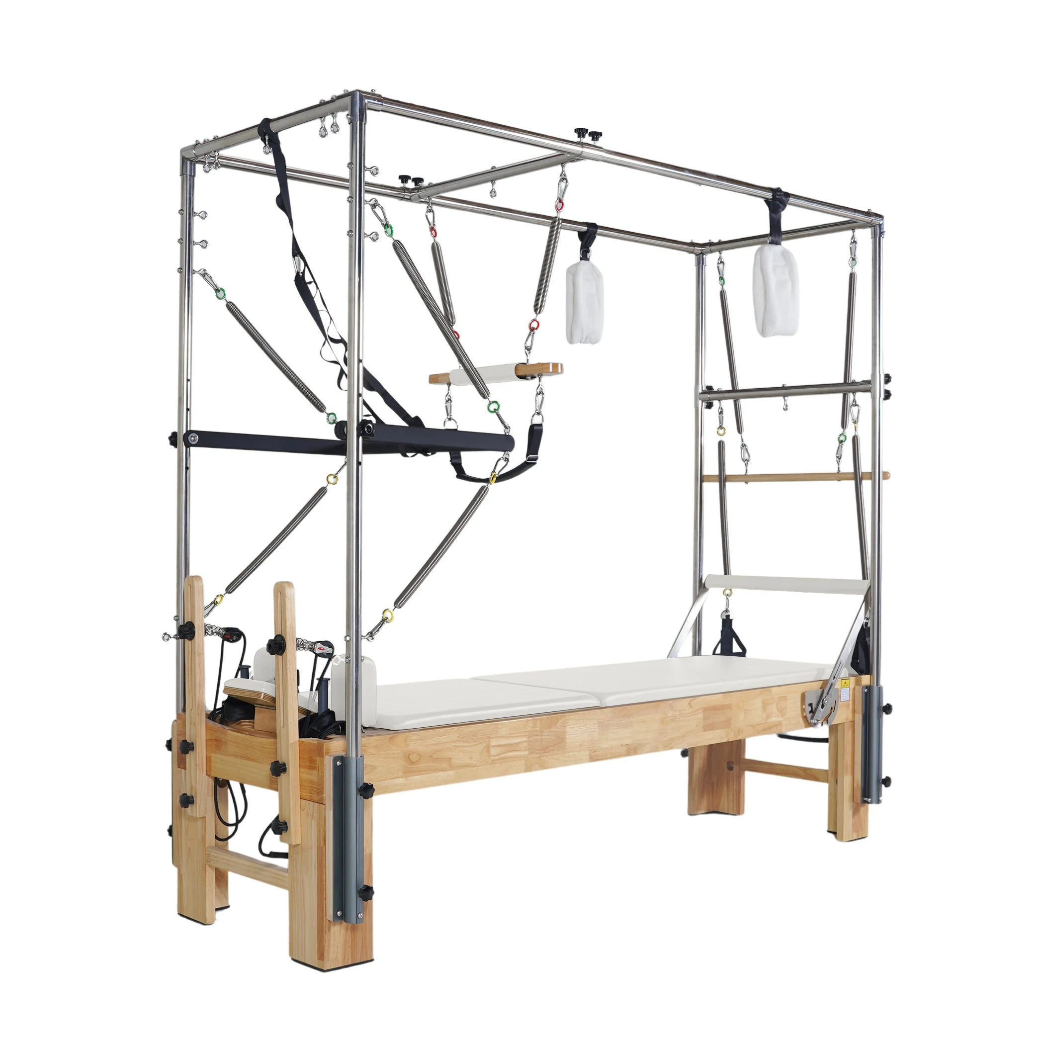 Oak Cadillac Reformer Combo 3-in-1 White