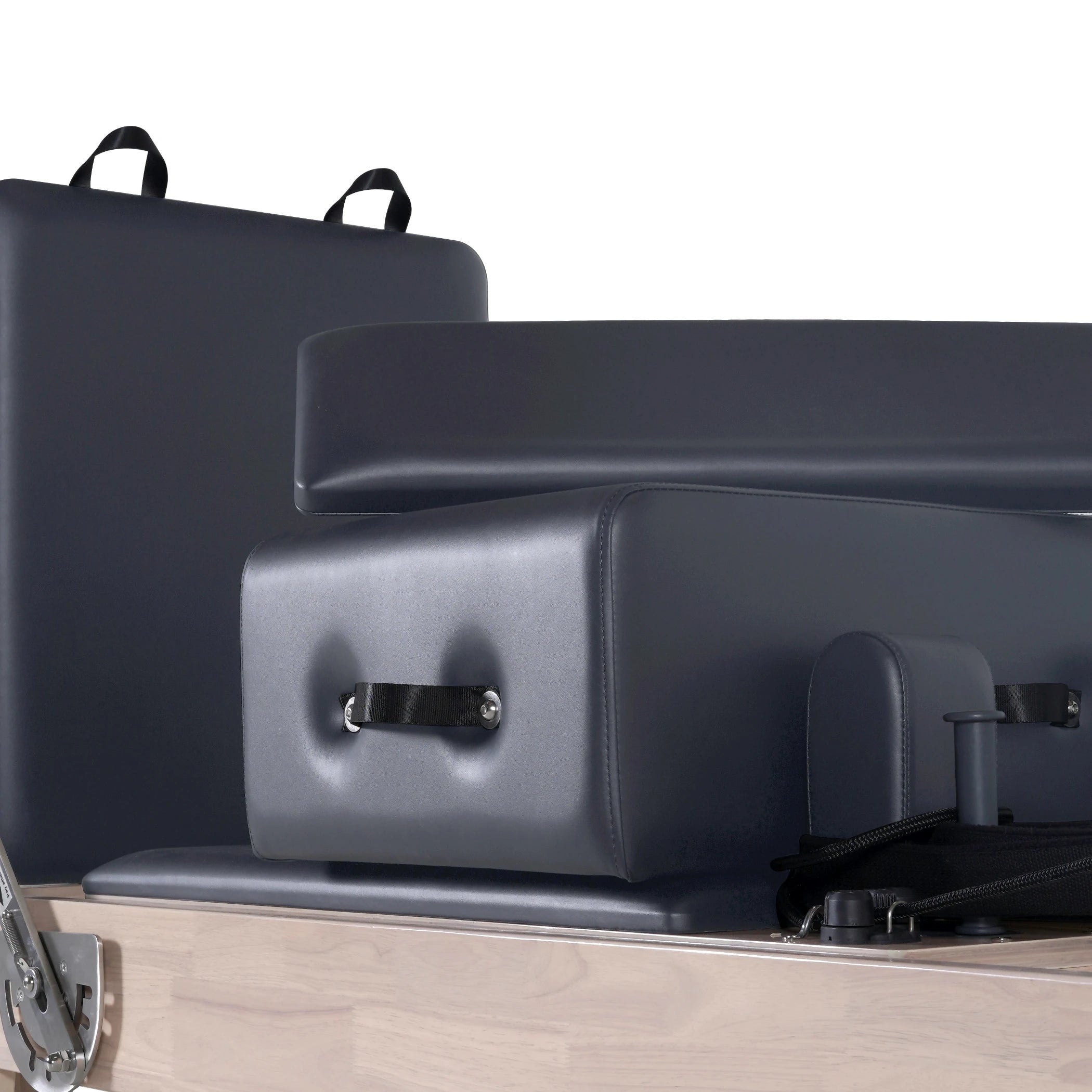 Oak Pilates Reformer with Tower Grey