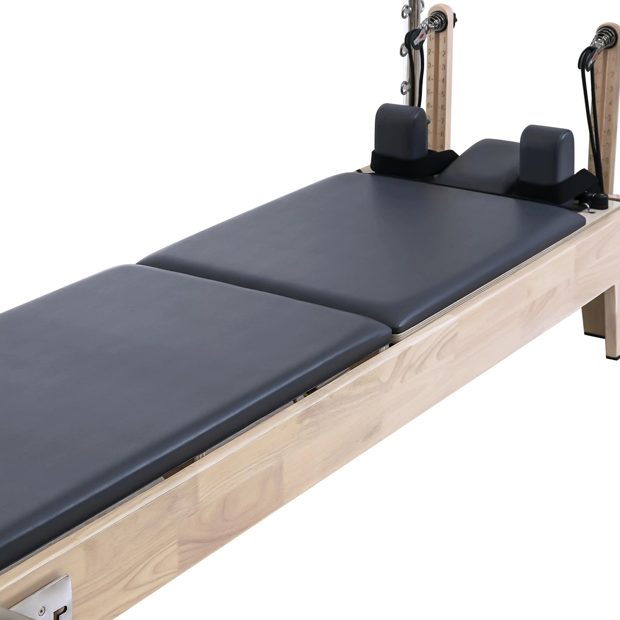 Oak Pilates Reformer with Tower Grey