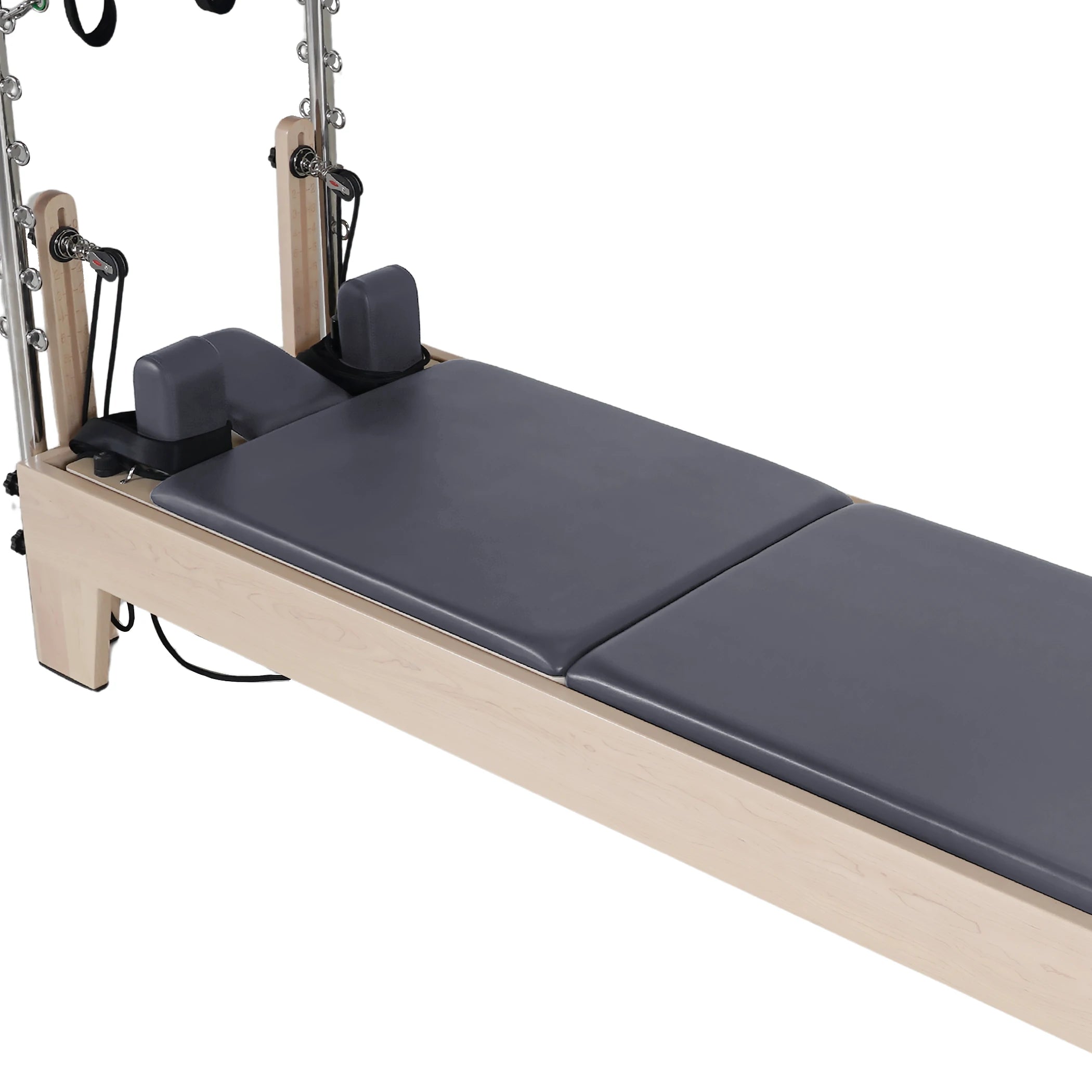 Maple Pilates Reformer with Tower Grey