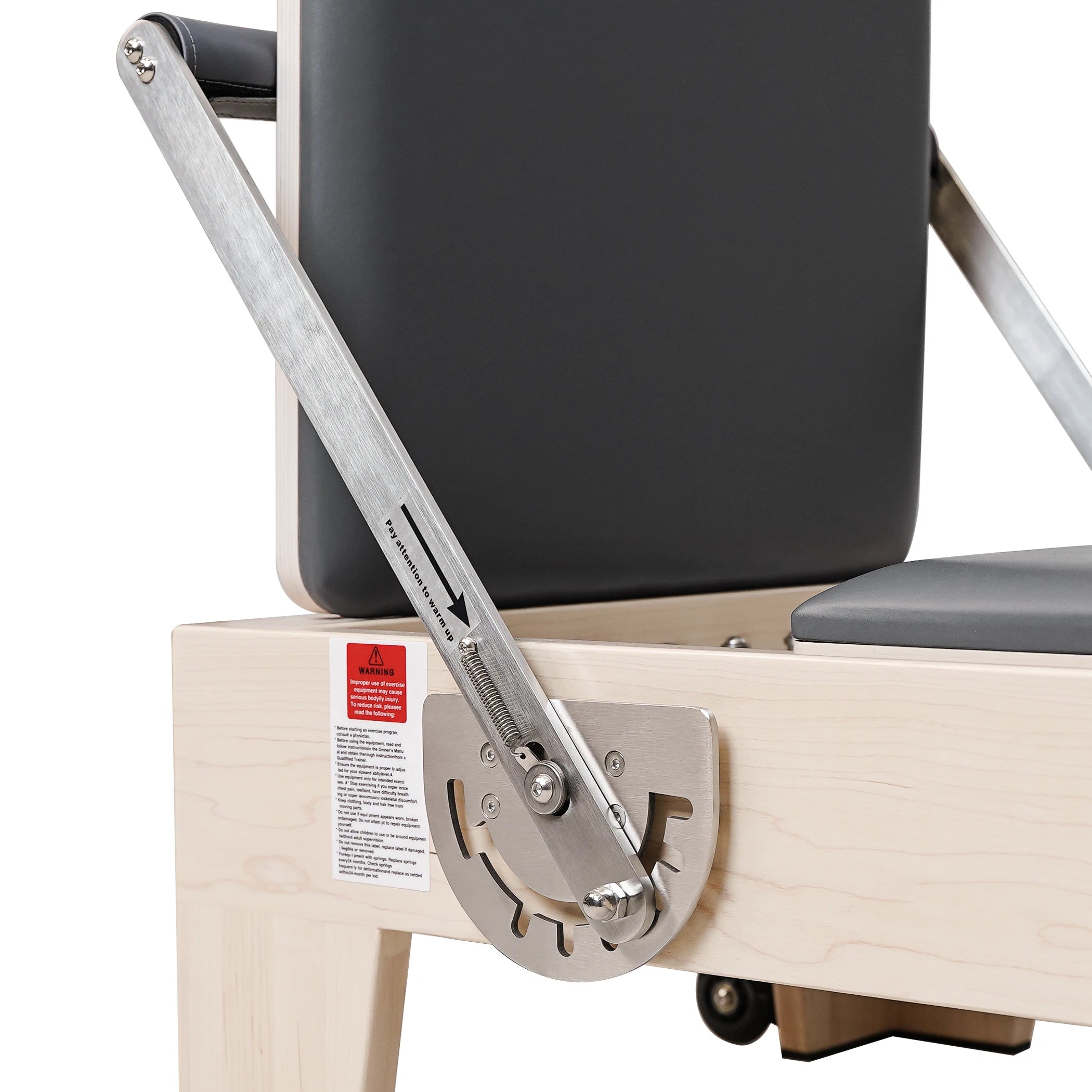 Classic Maple Pilates Reformer Grey