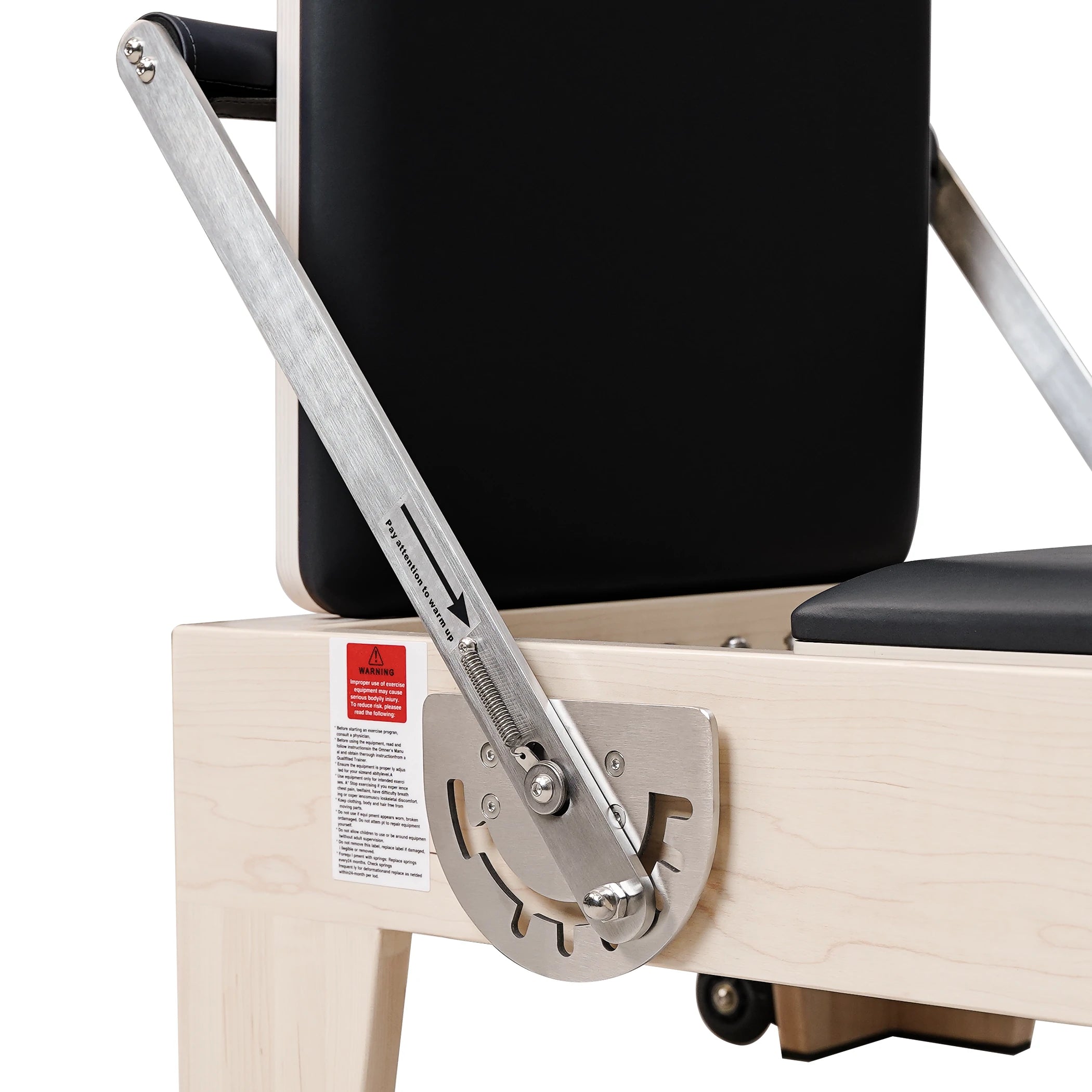 Classic Maple Pilates Reformer Black