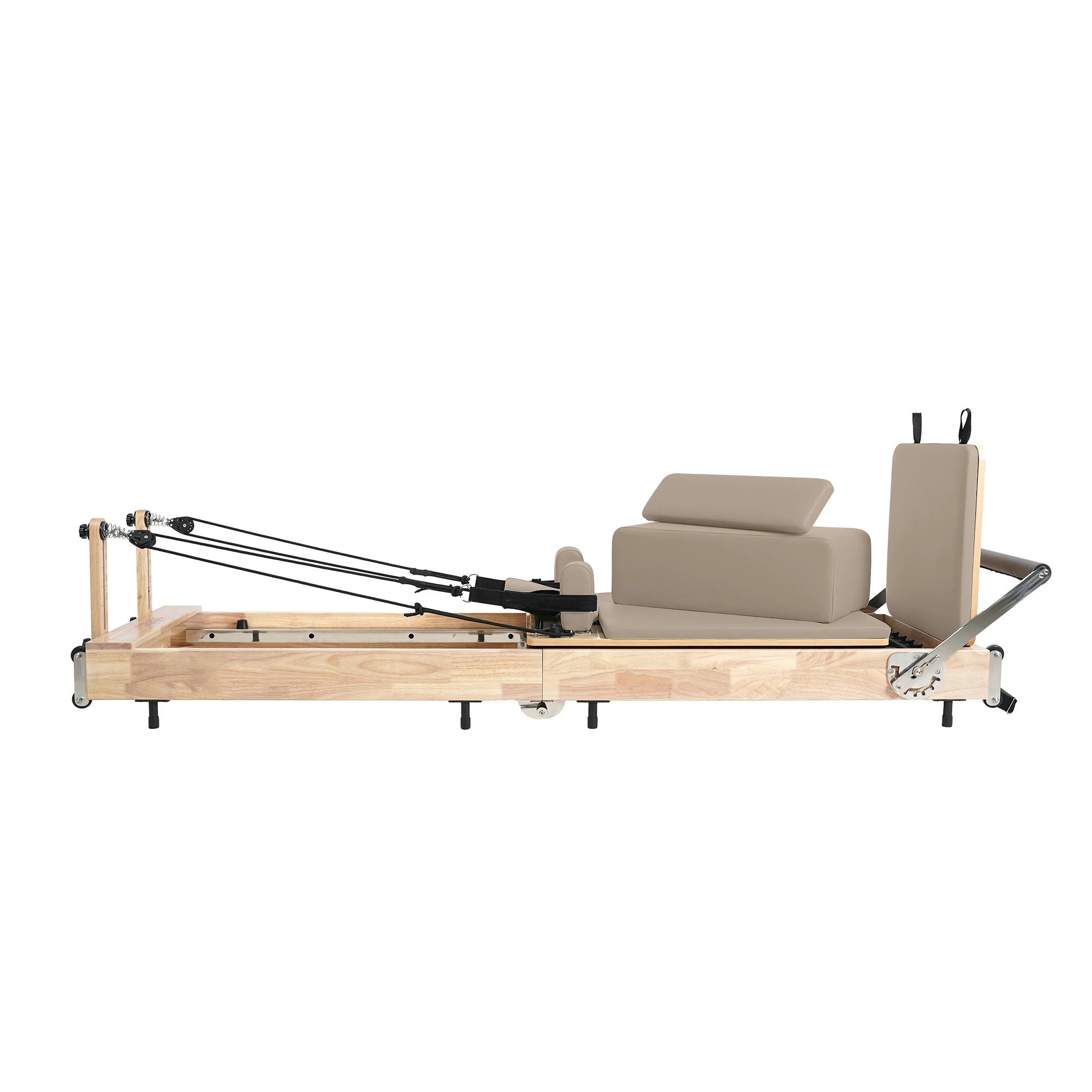 Collapsible Classic Pilates Reformer Brown
