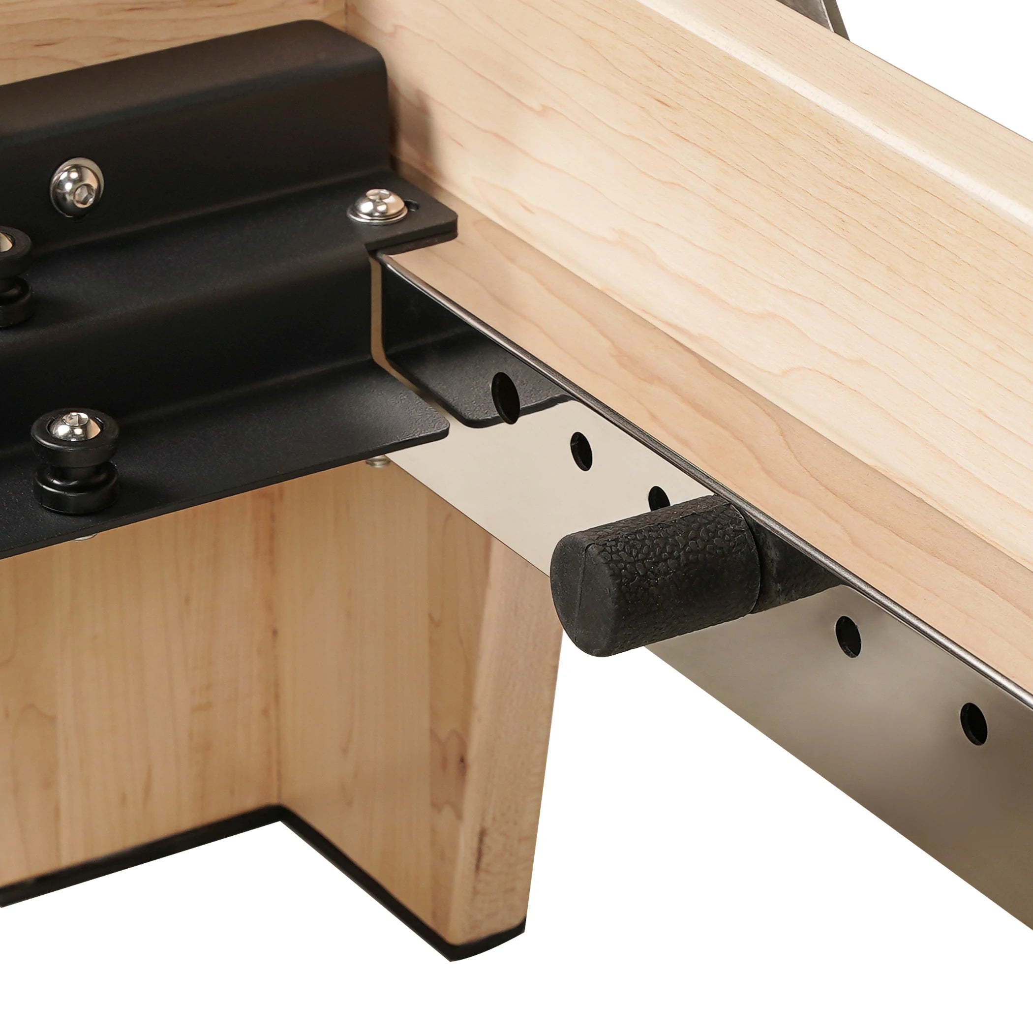 Maple Full Track Split Glide Pilates Reformer Black