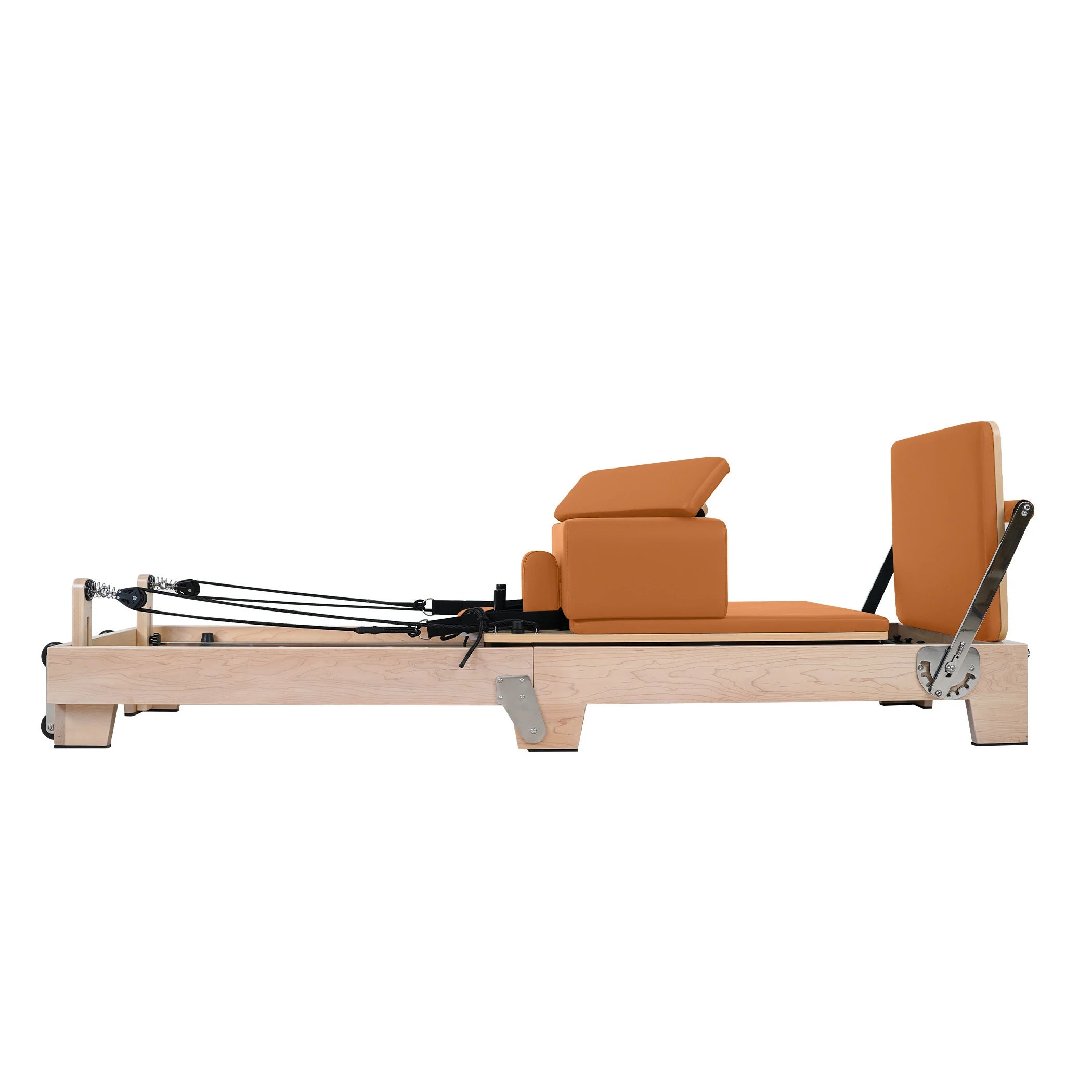 Maple Folding Classic Pilates Reformer Orange