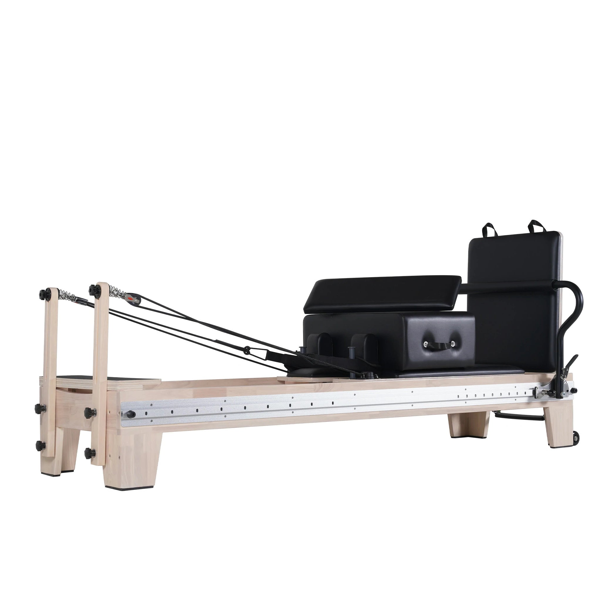 Oak Full Track Split Glide Pilates Reformer