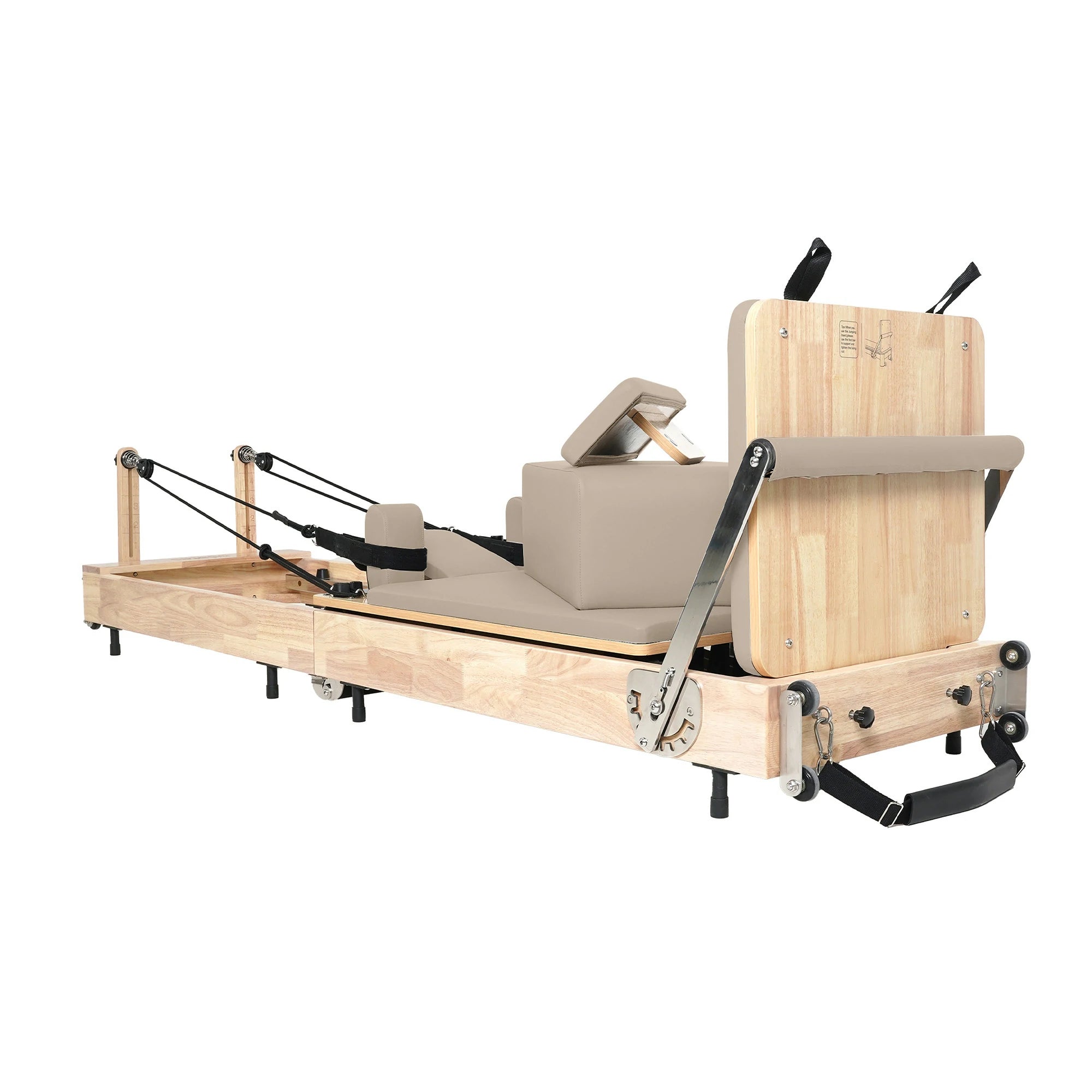 Collapsible Classic Pilates Reformer Brown