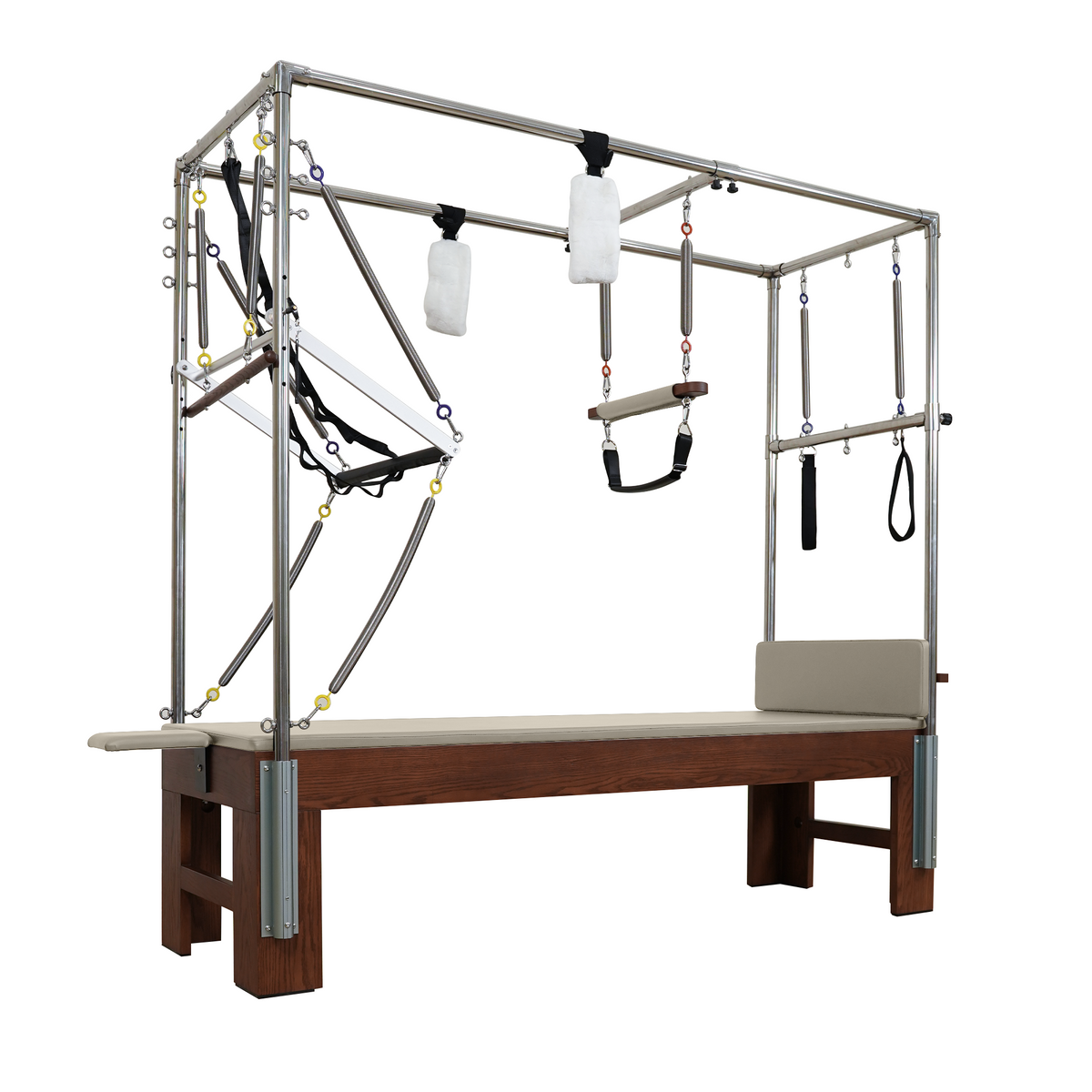 Gymfrog Classic Walnut Pilates Cadillac Latte