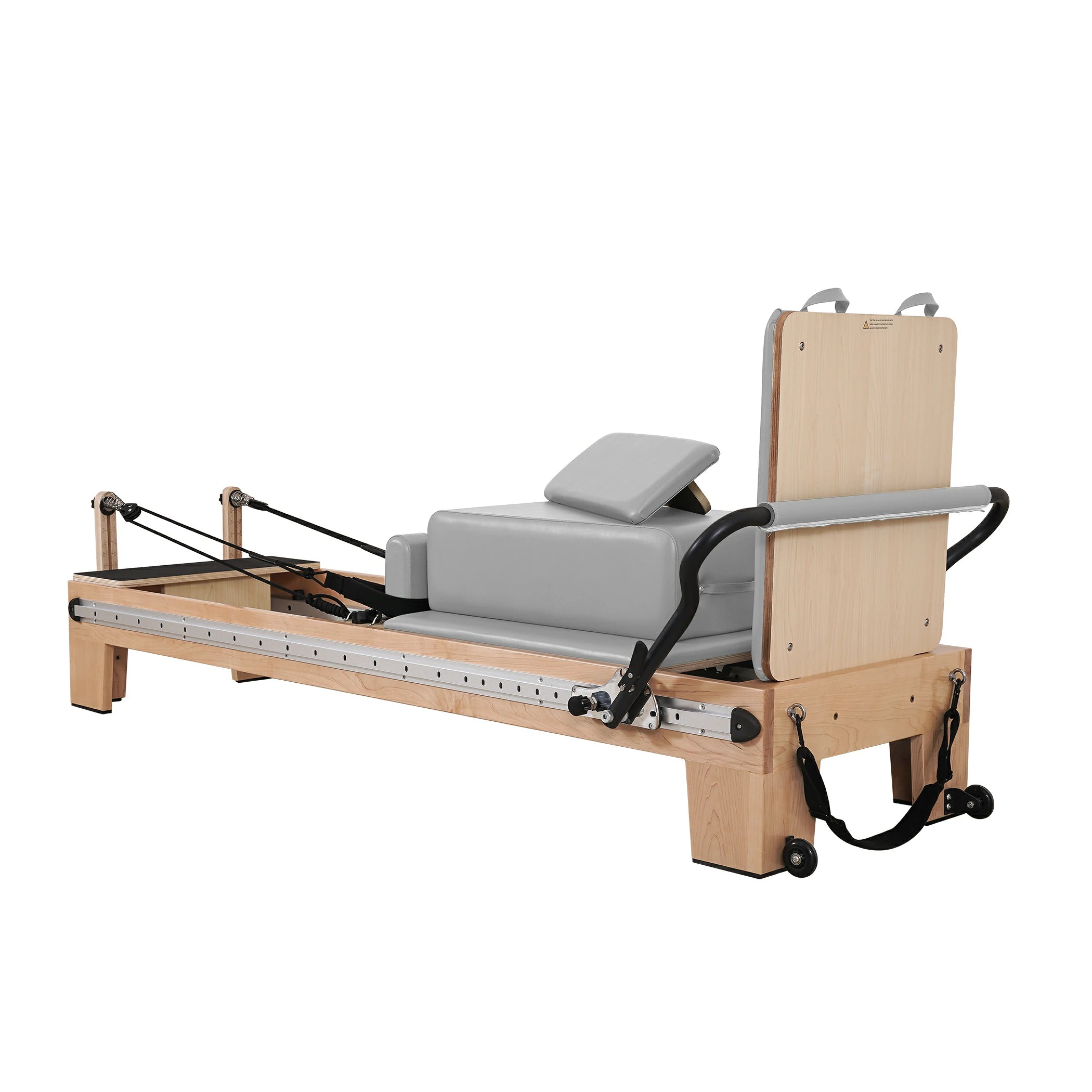 Maple Full Track Split Glide Pilates Reformer Grey