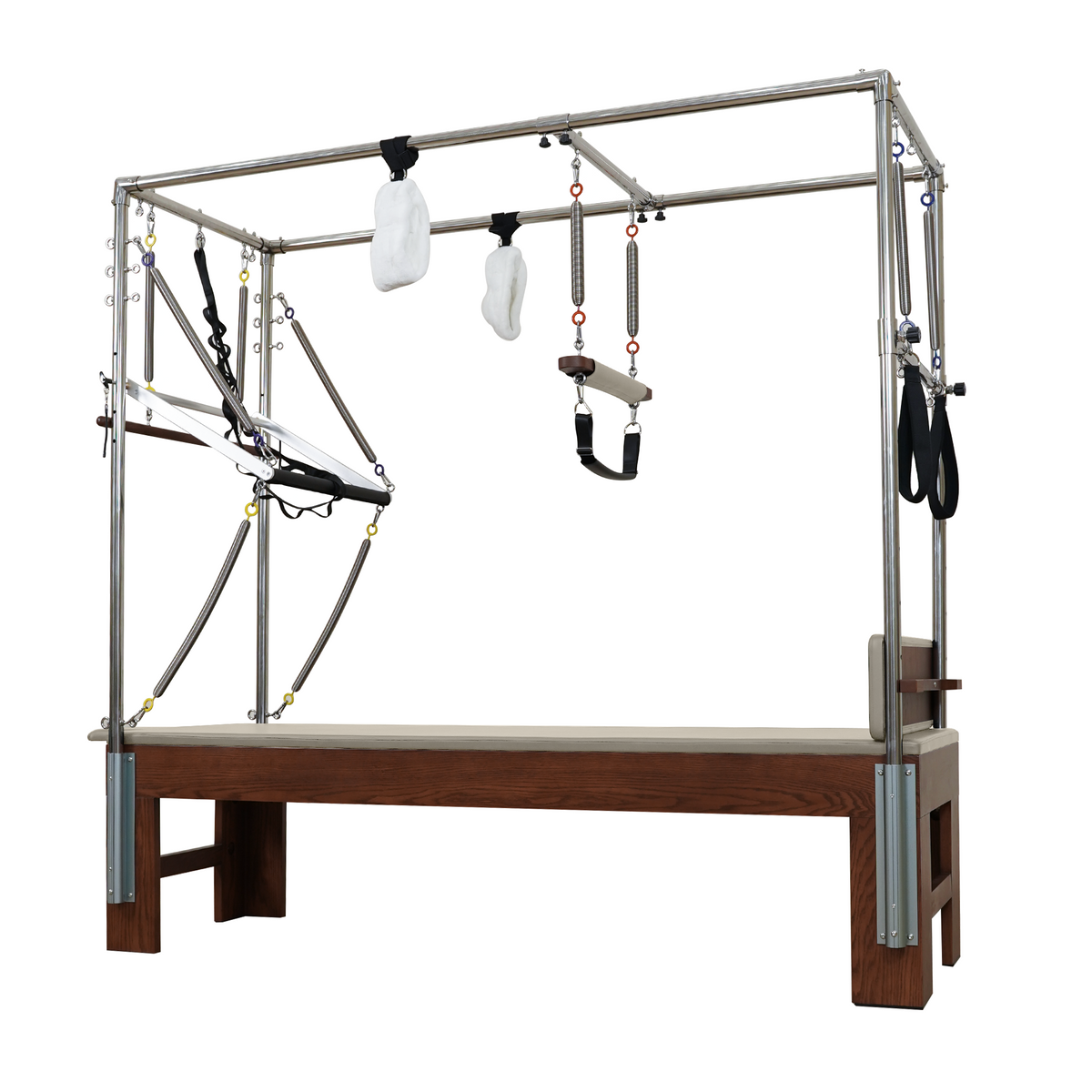 Gymfrog Classic Walnut Pilates Cadillac Latte