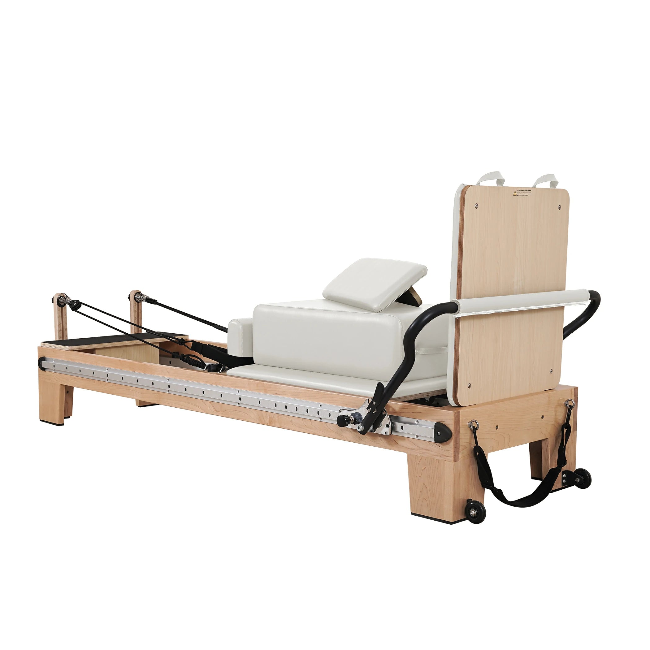 Maple Full Track Split Glide Pilates Reformer White