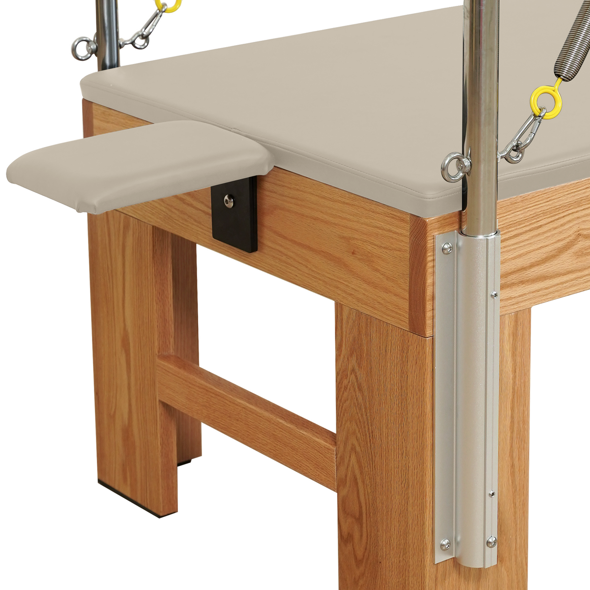Gymfrog Classic Red Oak Pilates Cadillac Latte