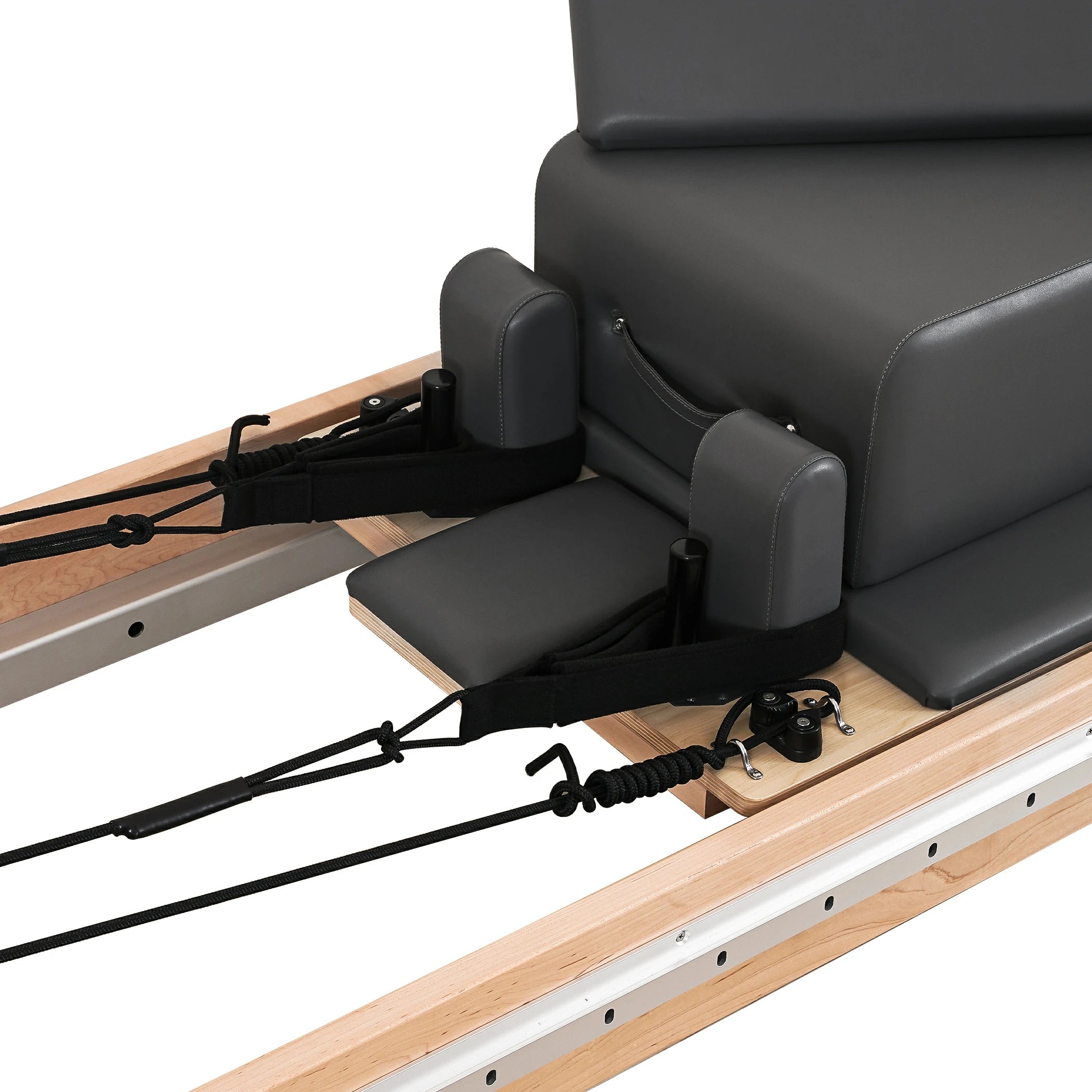 Maple Full Track Split Glide Pilates Reformer Black