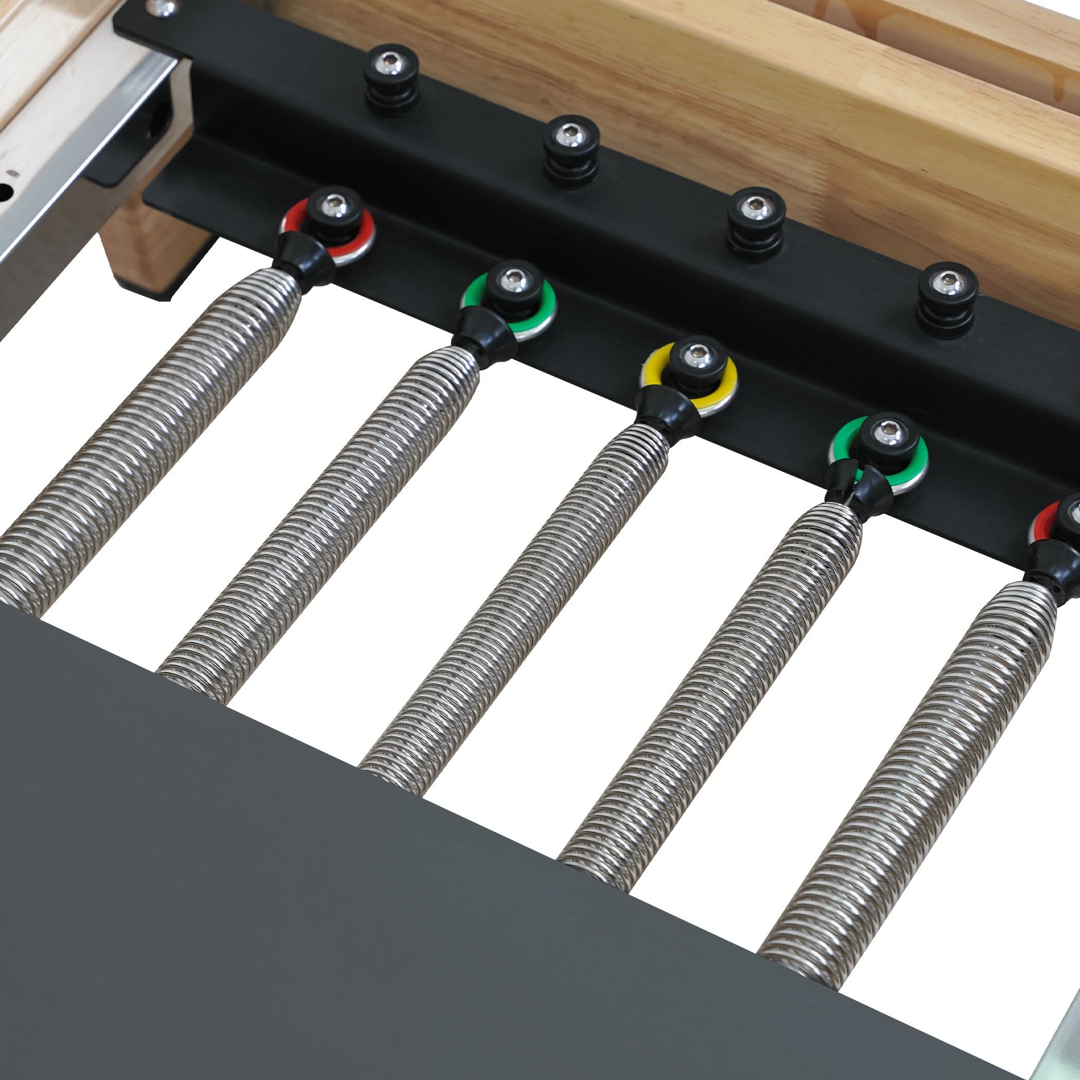 Oak Folding Classic Pilates Reformer Gray