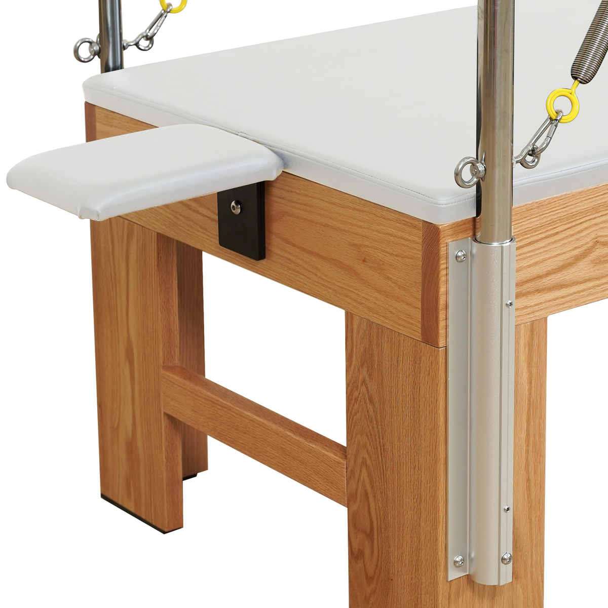 Gymfrog Classic Red Oak Pilates Cadillac Beige