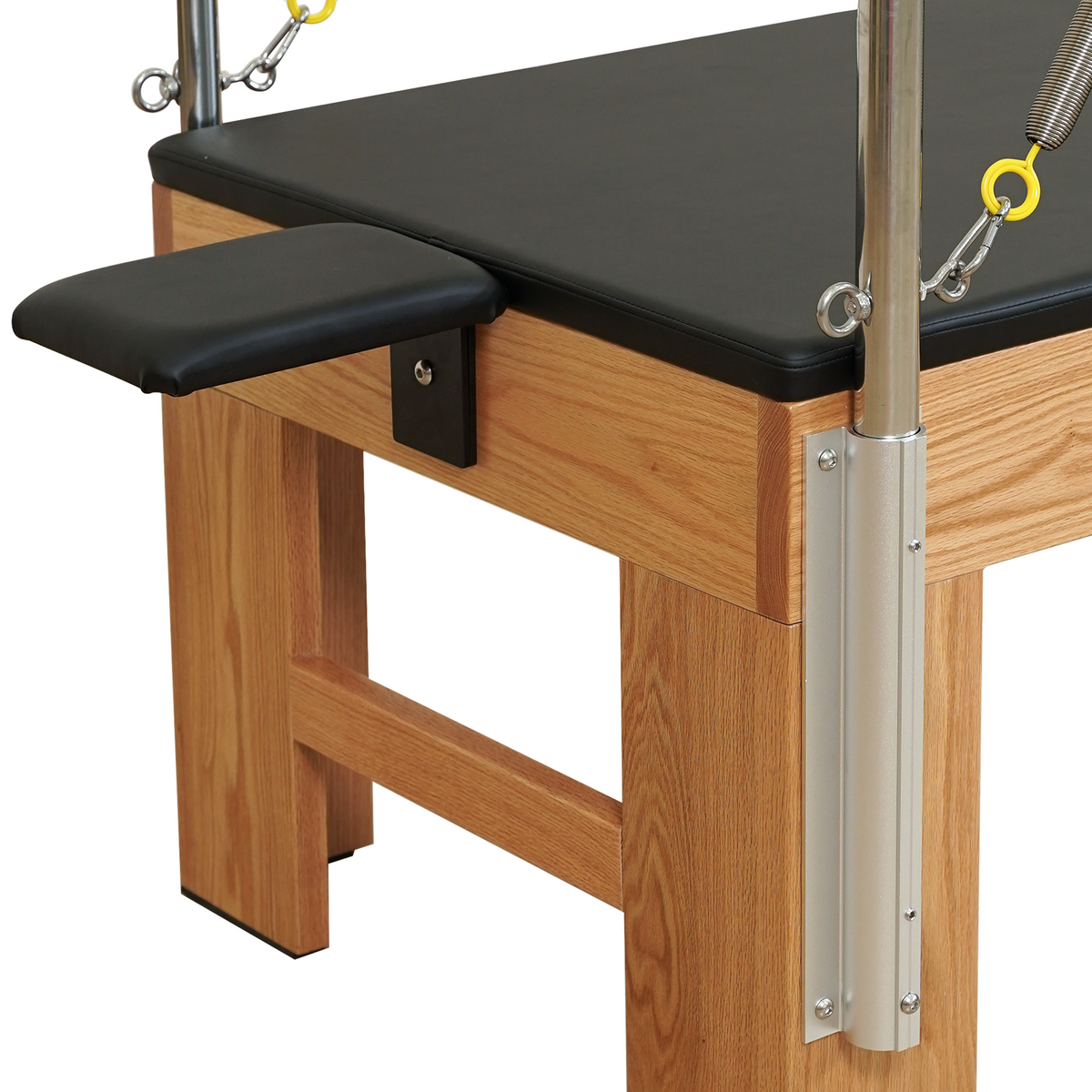 Gymfrog Classic Red Oak Pilates Cadillac Black