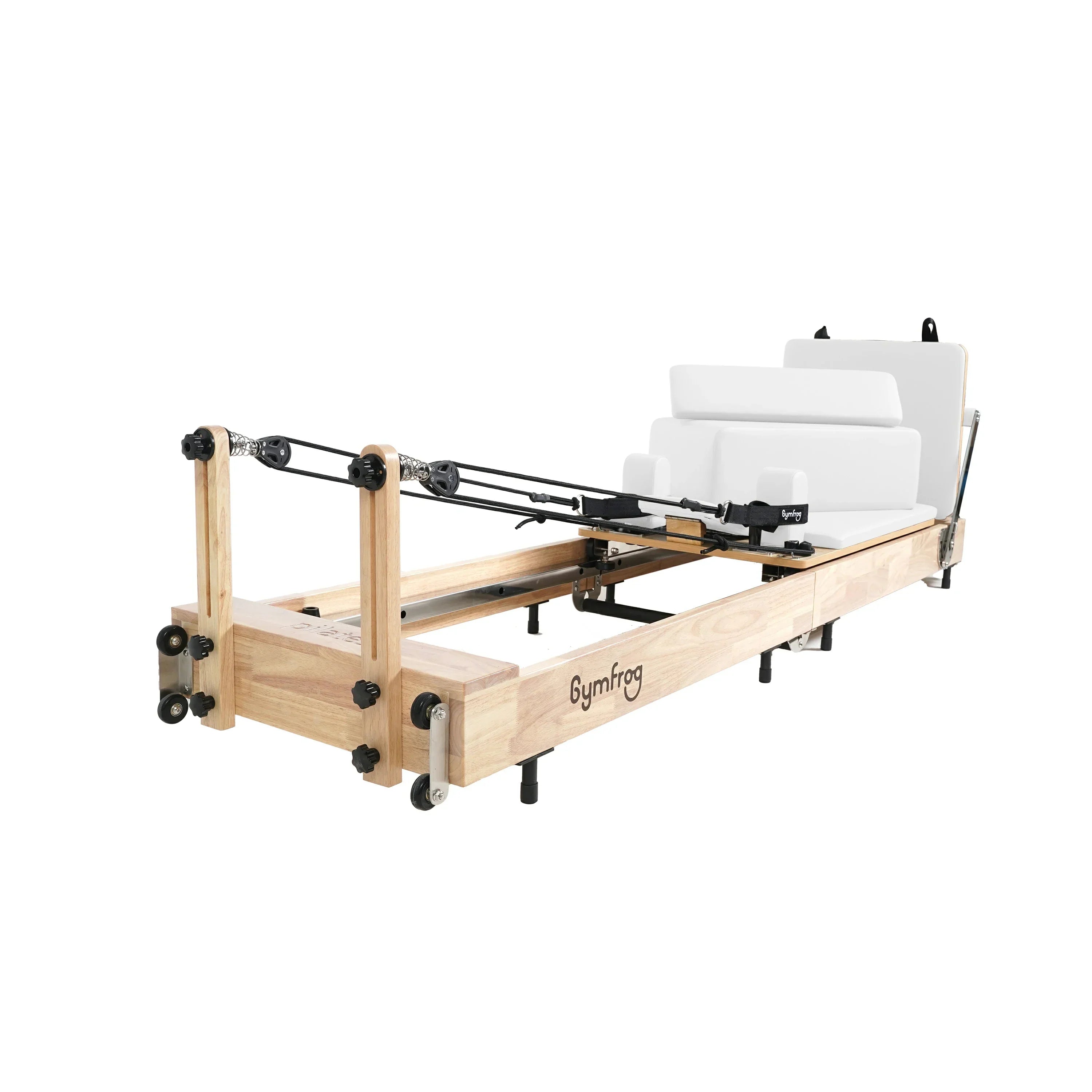 Collapsible Classic Pilates Reformer White