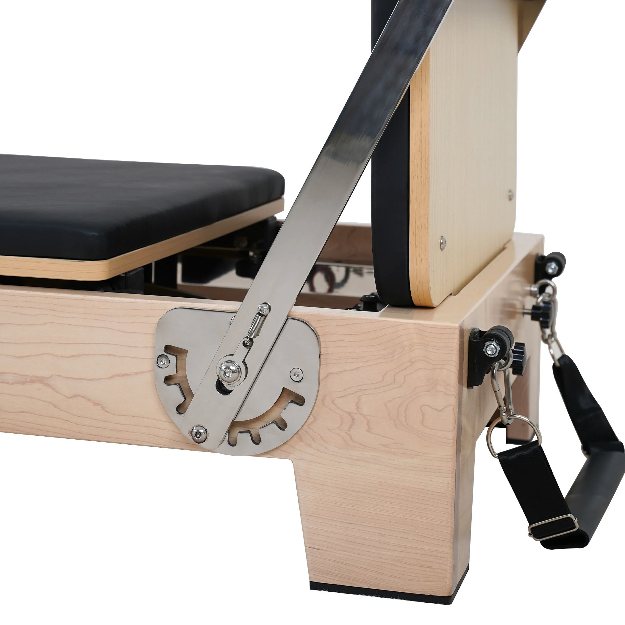 Maple Folding Classic Pilates Reformer Black