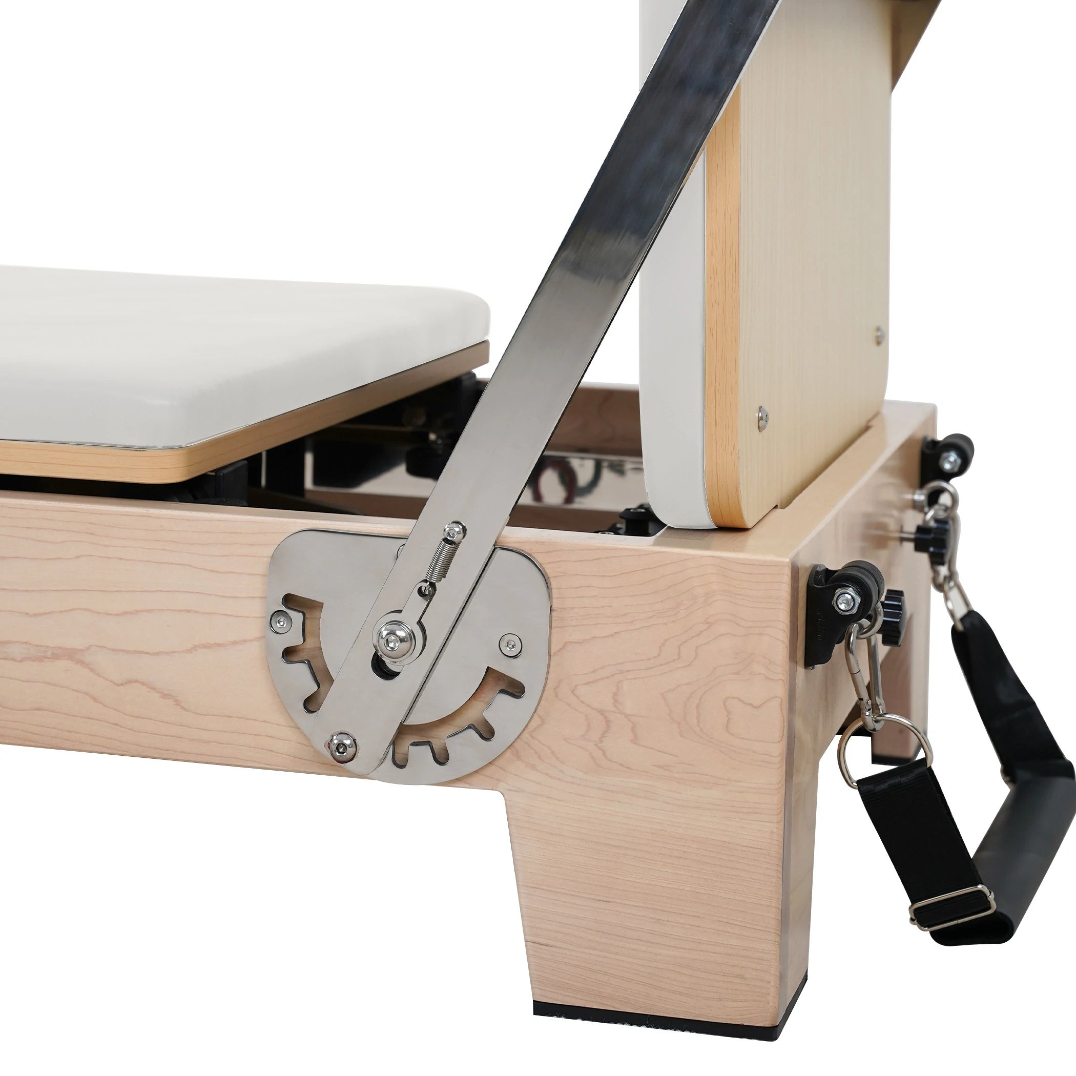 Maple Folding Classic Pilates Reformer White