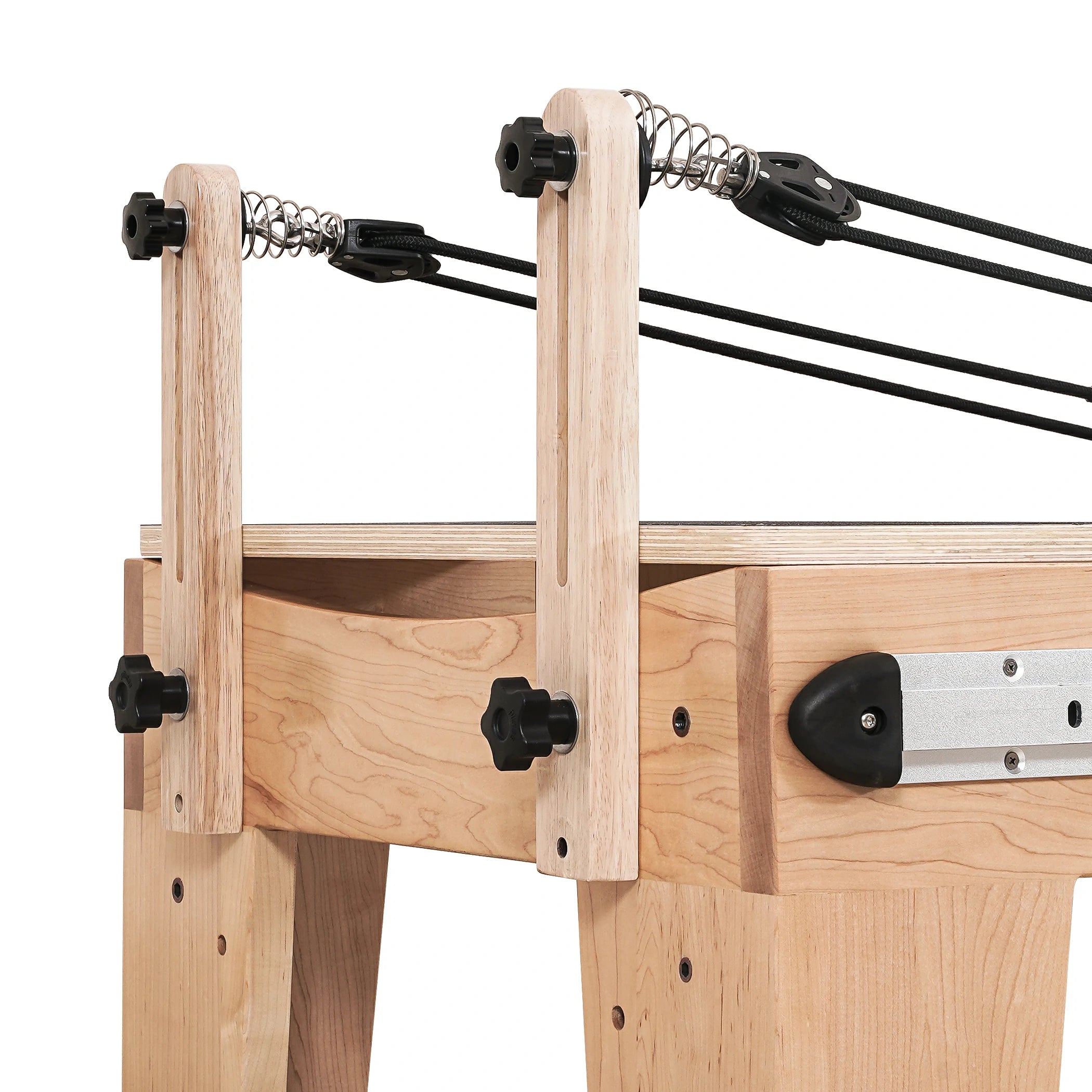 Maple Full Track Split Glide Pilates Reformer White