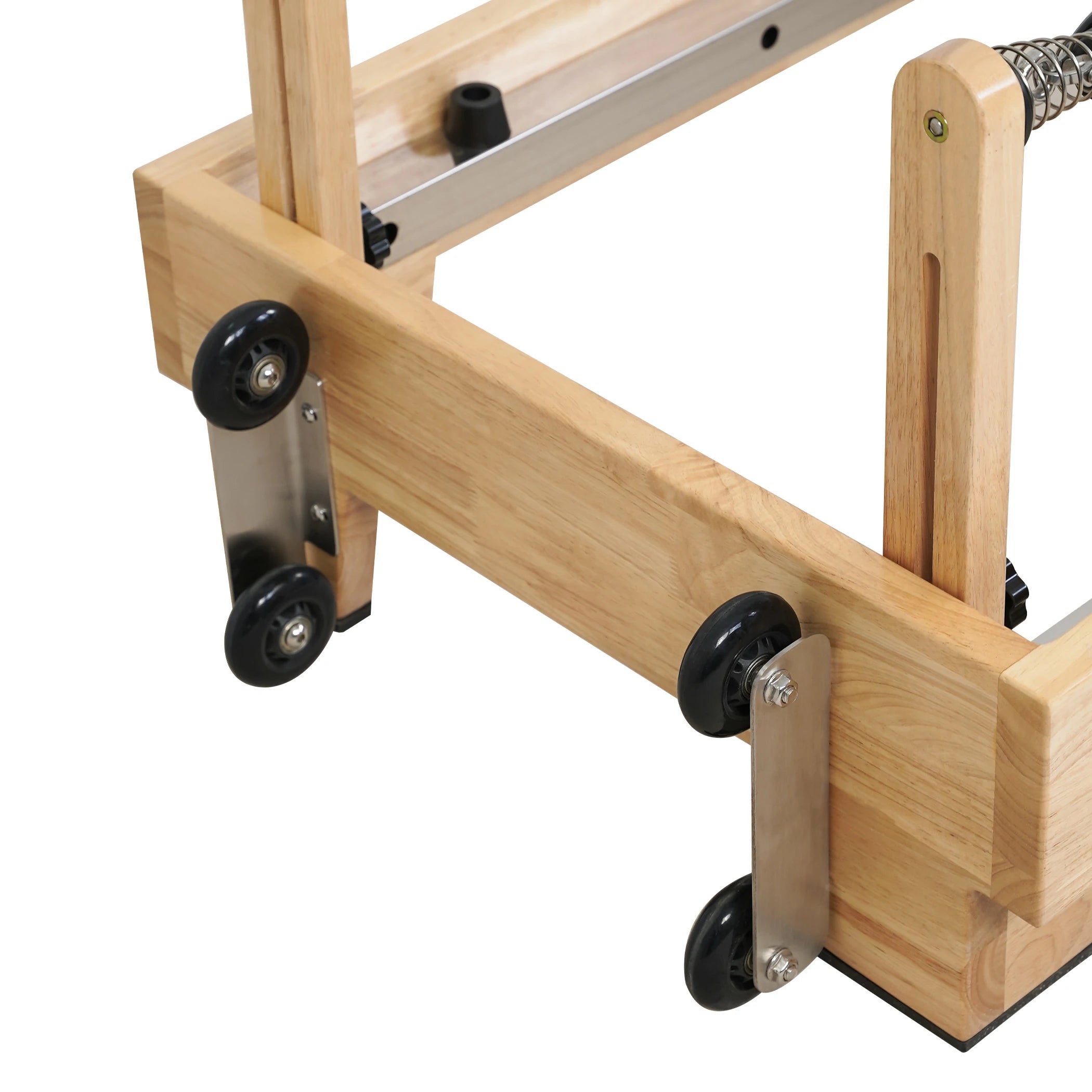 Oak Folding Classic Pilates Reformer White