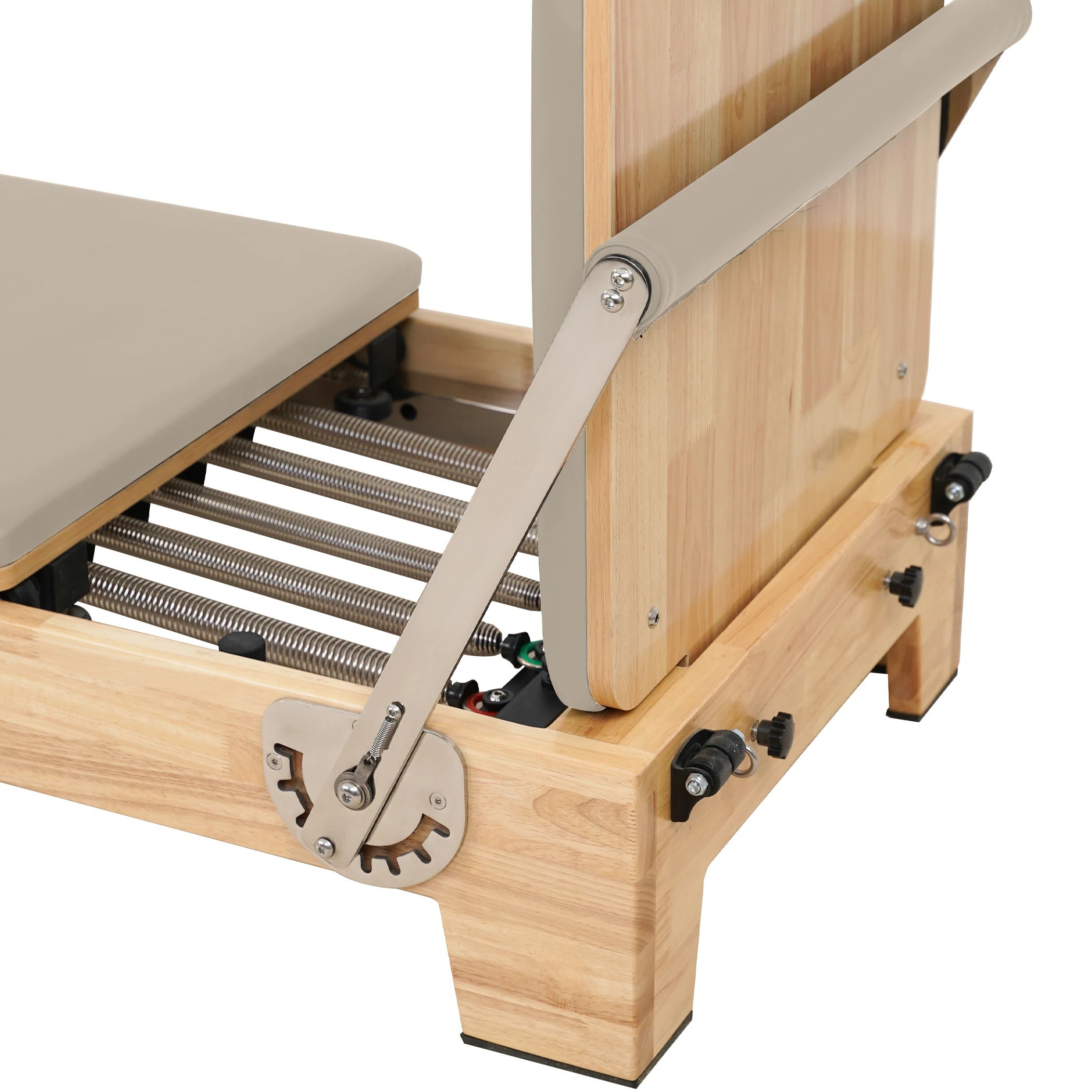 Oak Folding Classic Pilates Reformer Brown