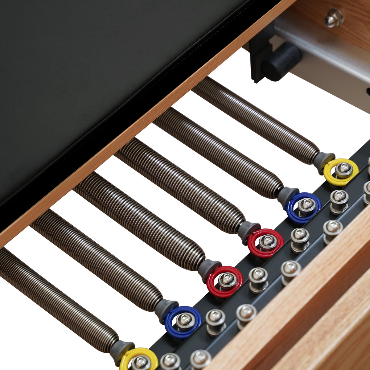 Gymfrog Premium Red Oak Pilates Reformer Black