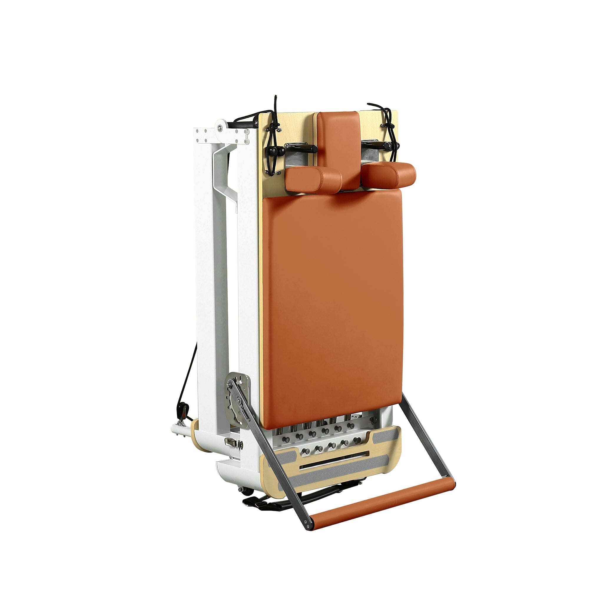 🎁 Black Friday Folding Pilates Aluminum Alloy Reformer Orange