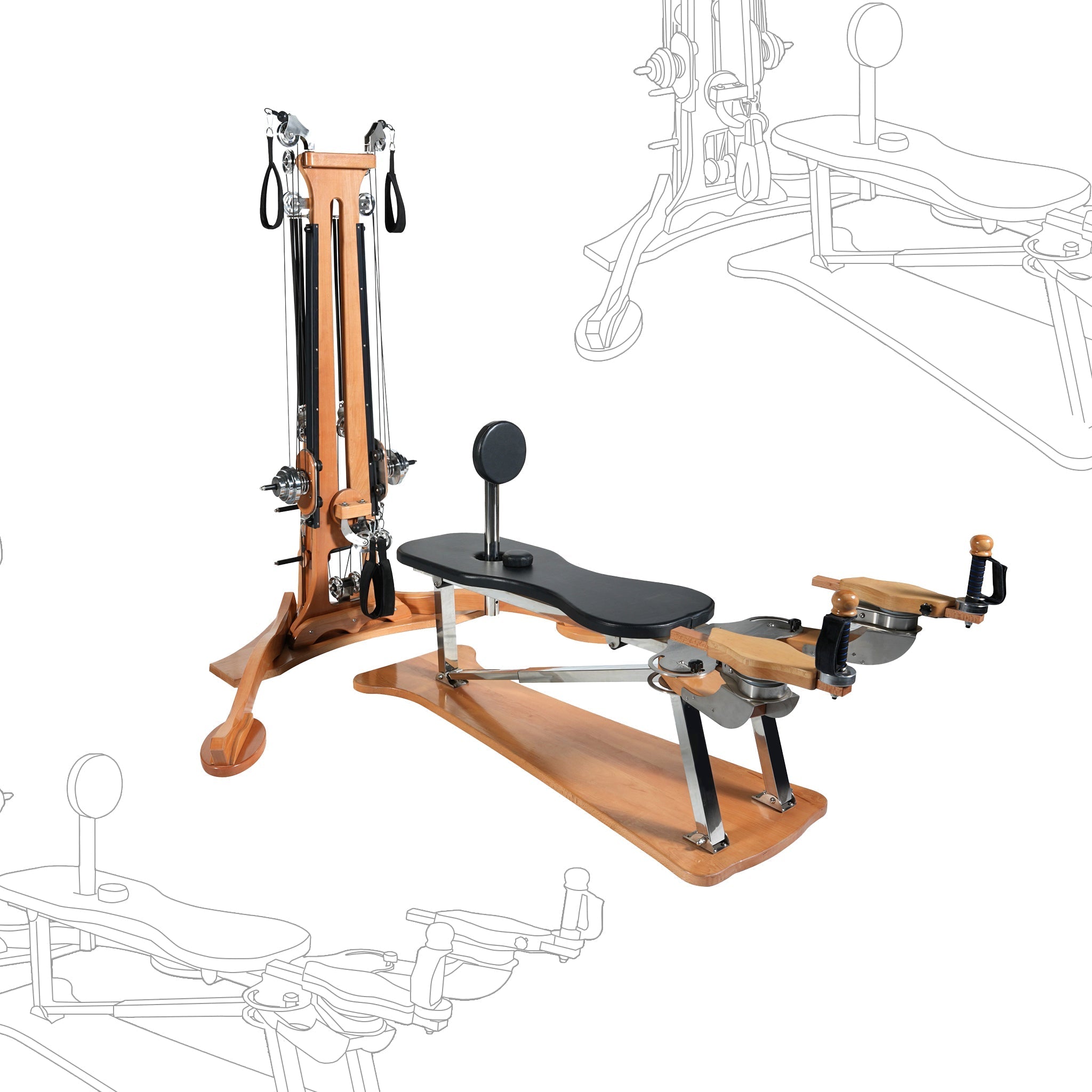 Premium Beech Movement Training System