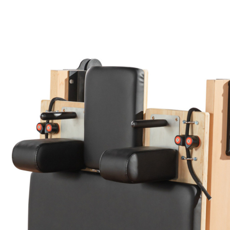 Premium Maple Pilates Reformer — Adjustable Leg Elevation Design