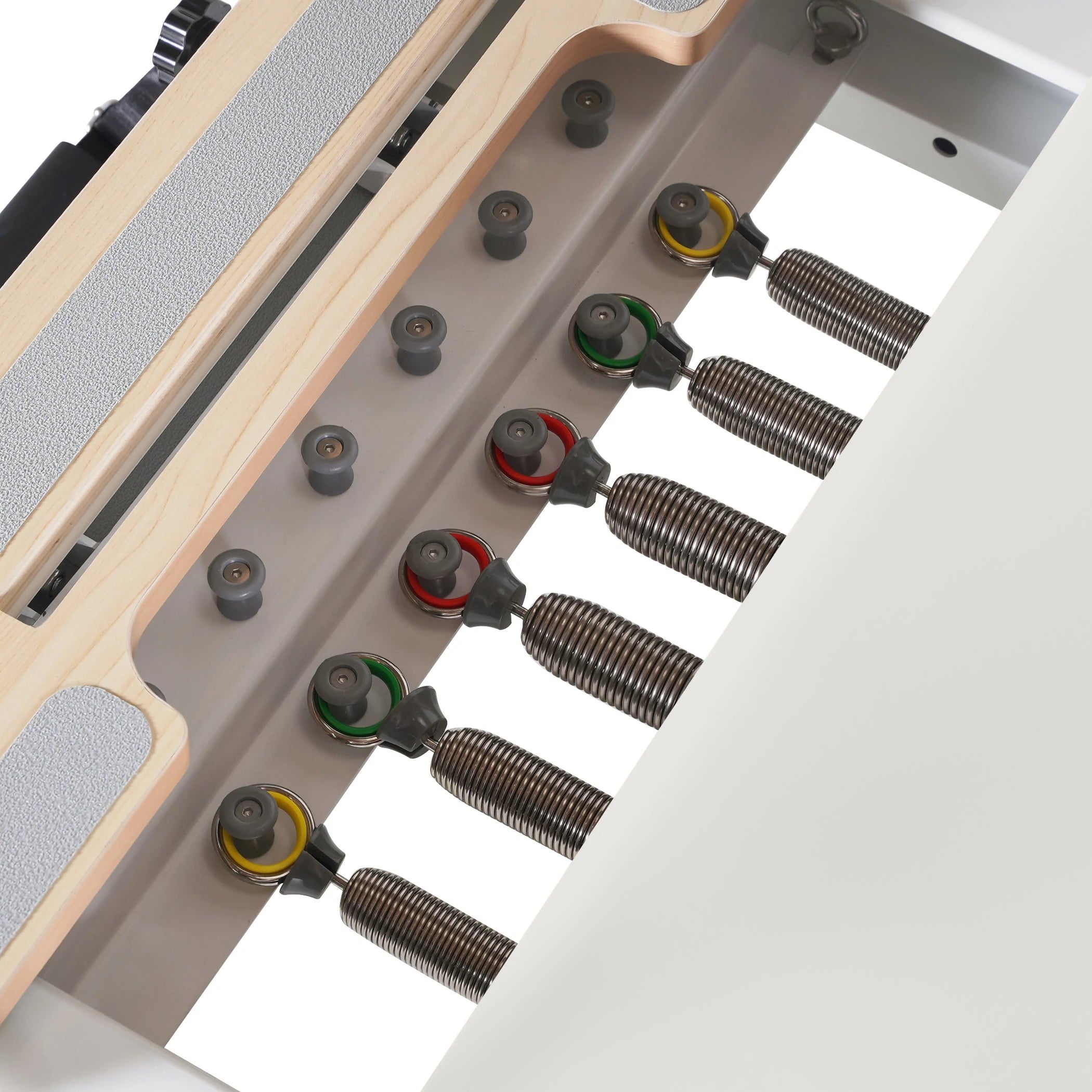 Folding Pilates Aluminum Alloy Reformer White