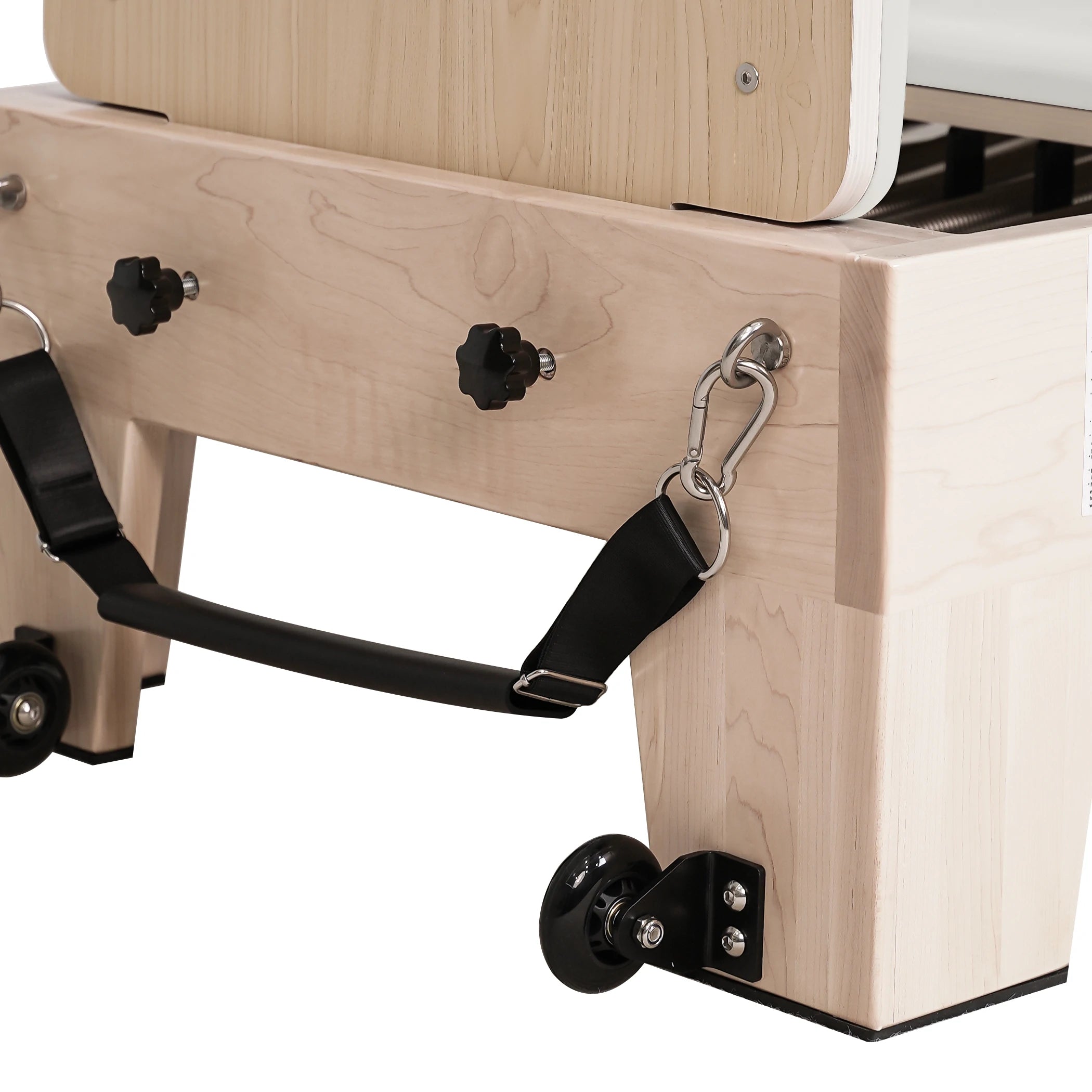 Classic Maple Pilates Reformer White