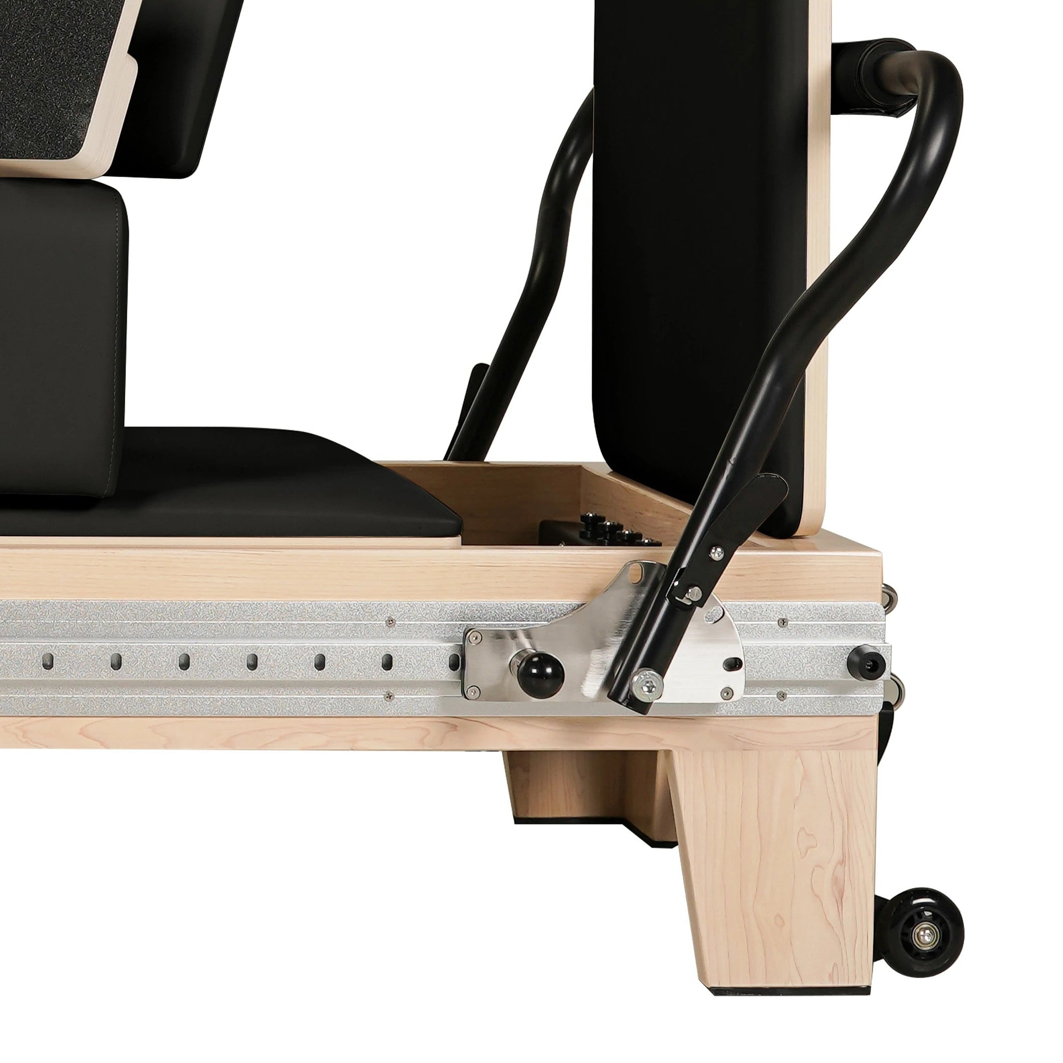 Maple Full Track Split Glide Pilates Reformer Black