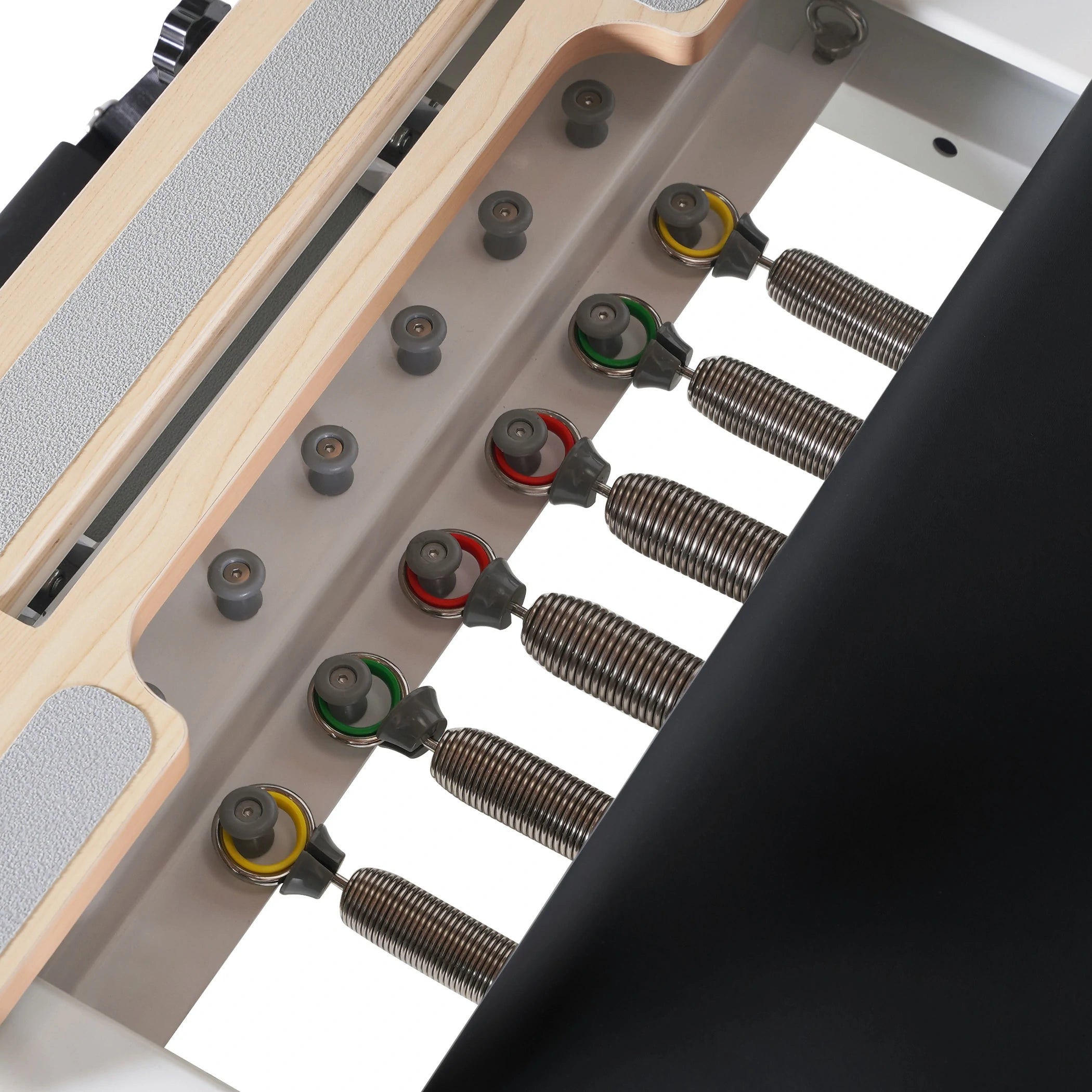 Folding Pilates Aluminum Alloy Reformer Black