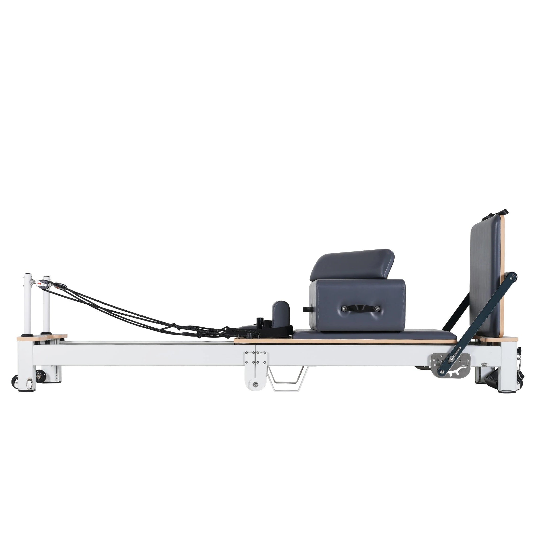 Folding Pilates Aluminum Alloy Reformer Grey