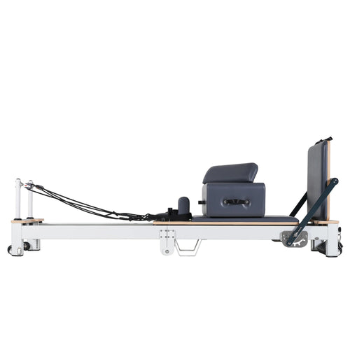 Folding Pilates Aluminum Alloy Reformer Grey