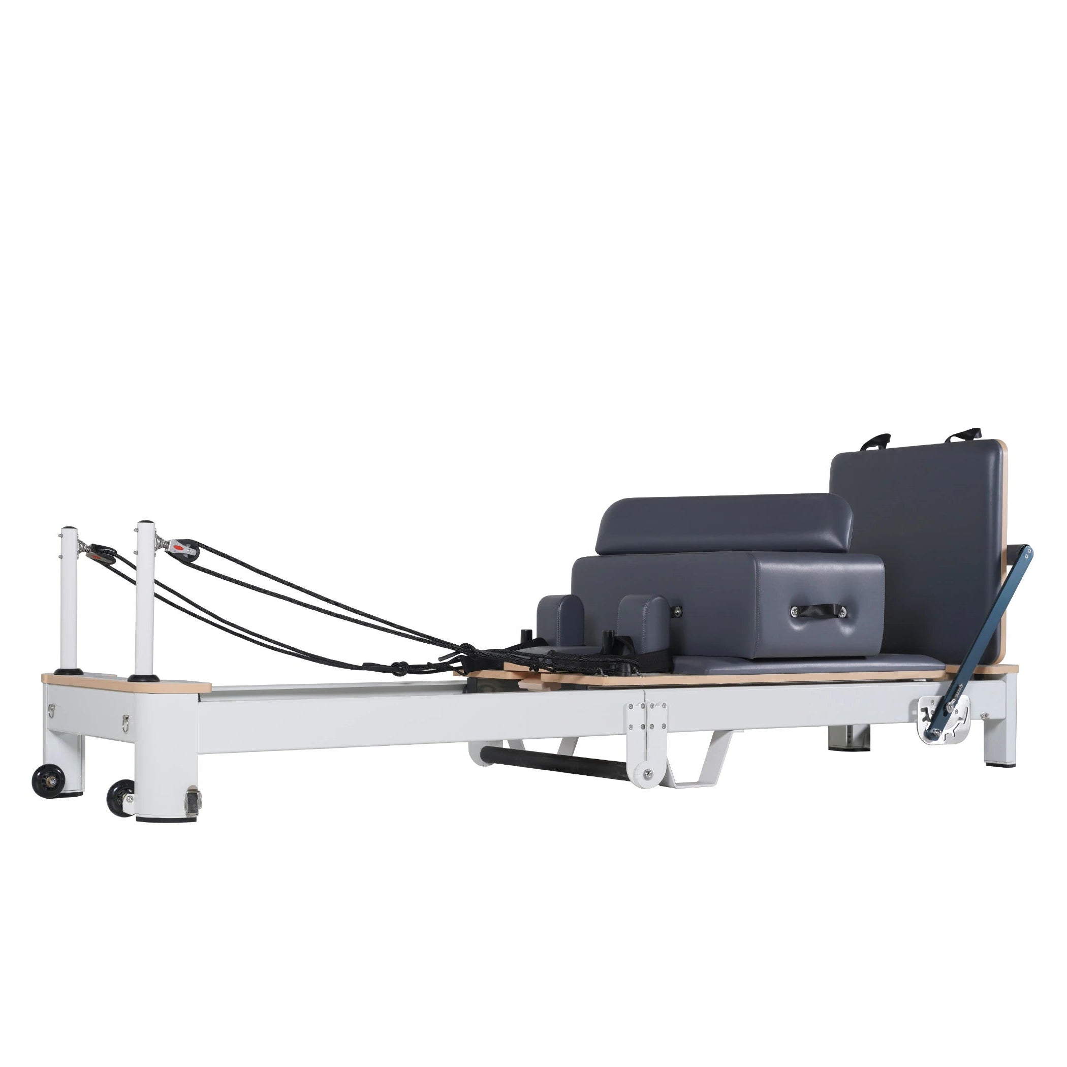 Folding Pilates Aluminum Alloy Reformer Grey