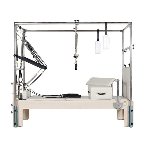 Maple Cadillac Reformer Combo 3-in-1 White
