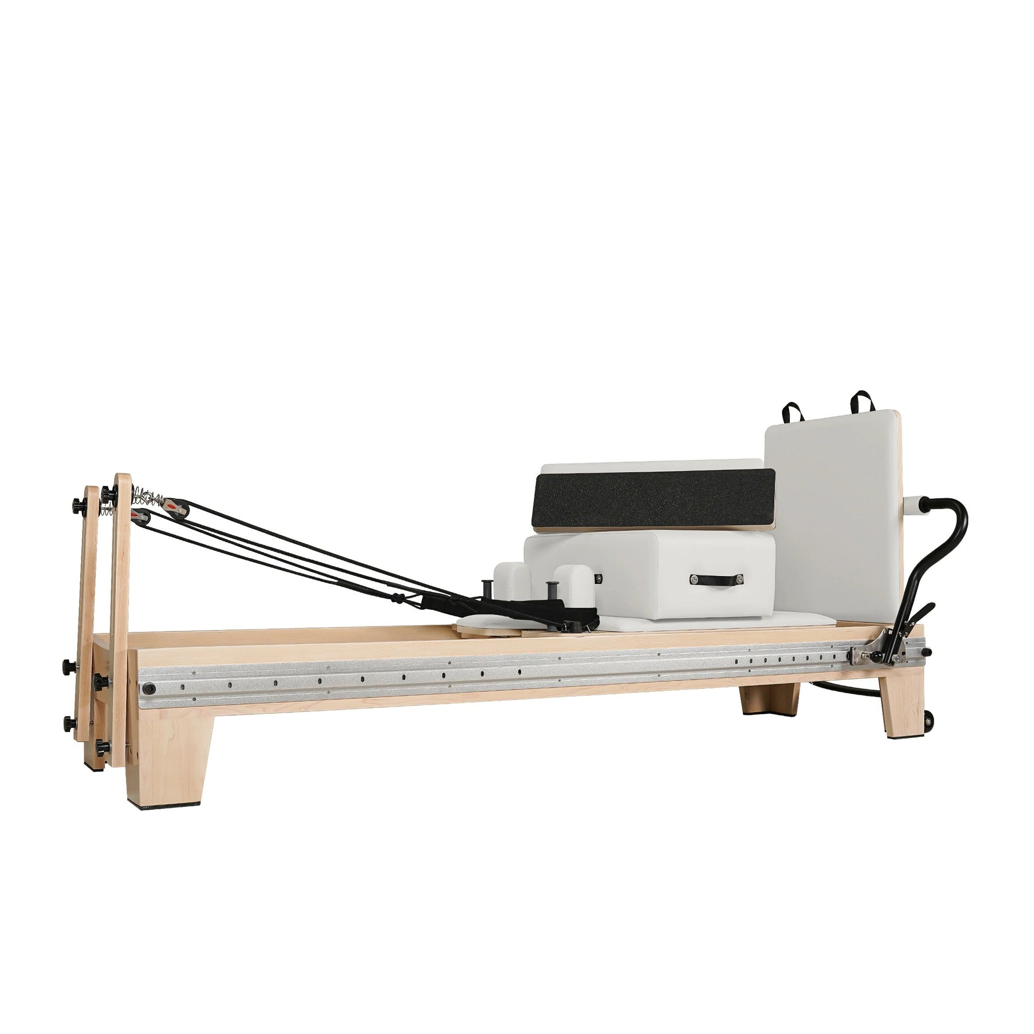 Maple Full Track Split Glide Pilates Reformer White