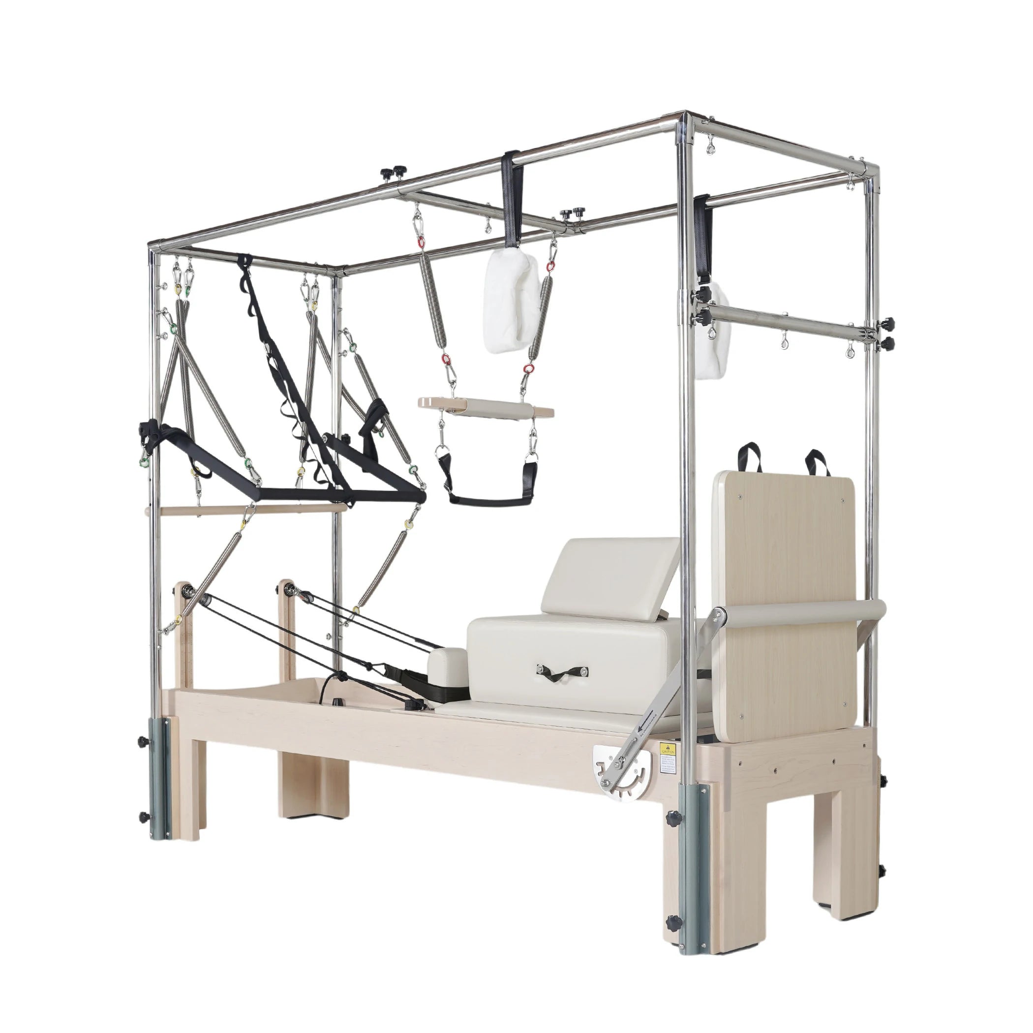 Maple Cadillac Reformer Combo 3-in-1 White