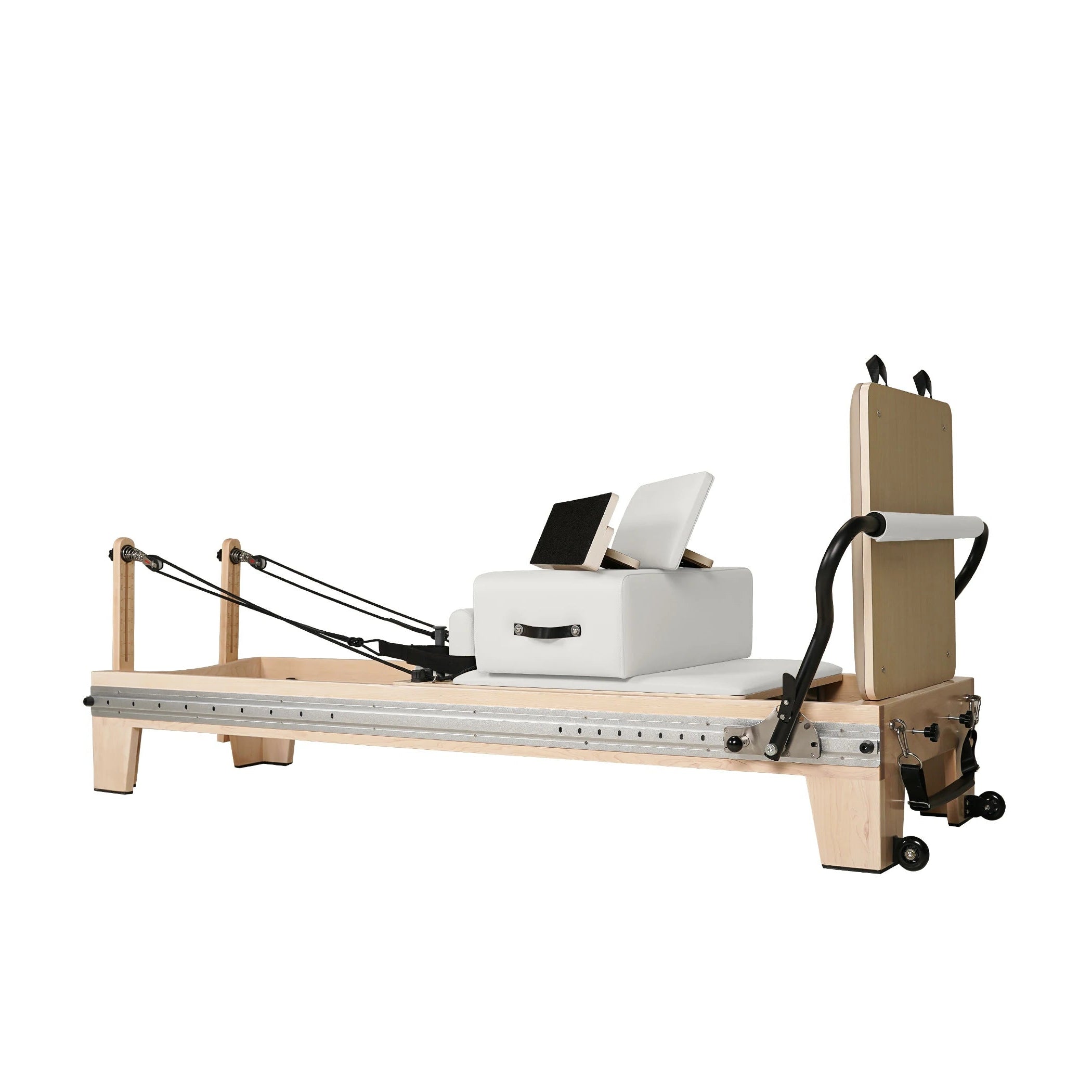 Maple Full Track Split Glide Pilates Reformer White