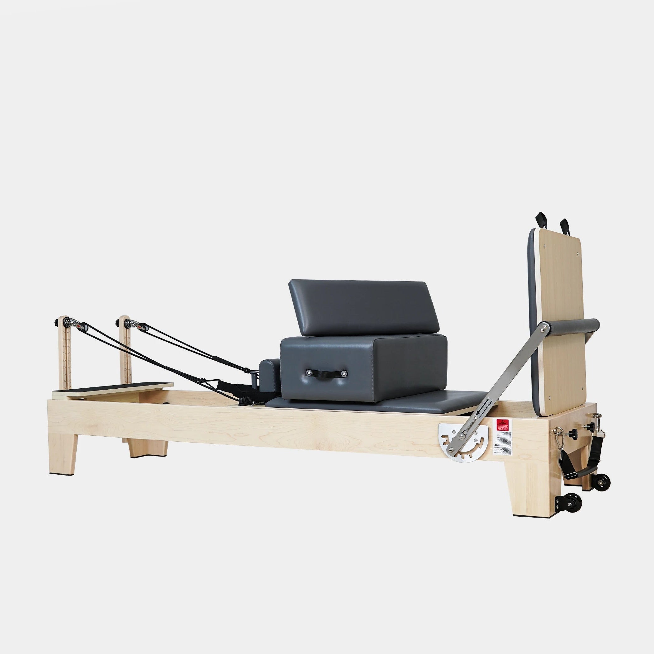 Classic Maple Pilates Reformer Grey